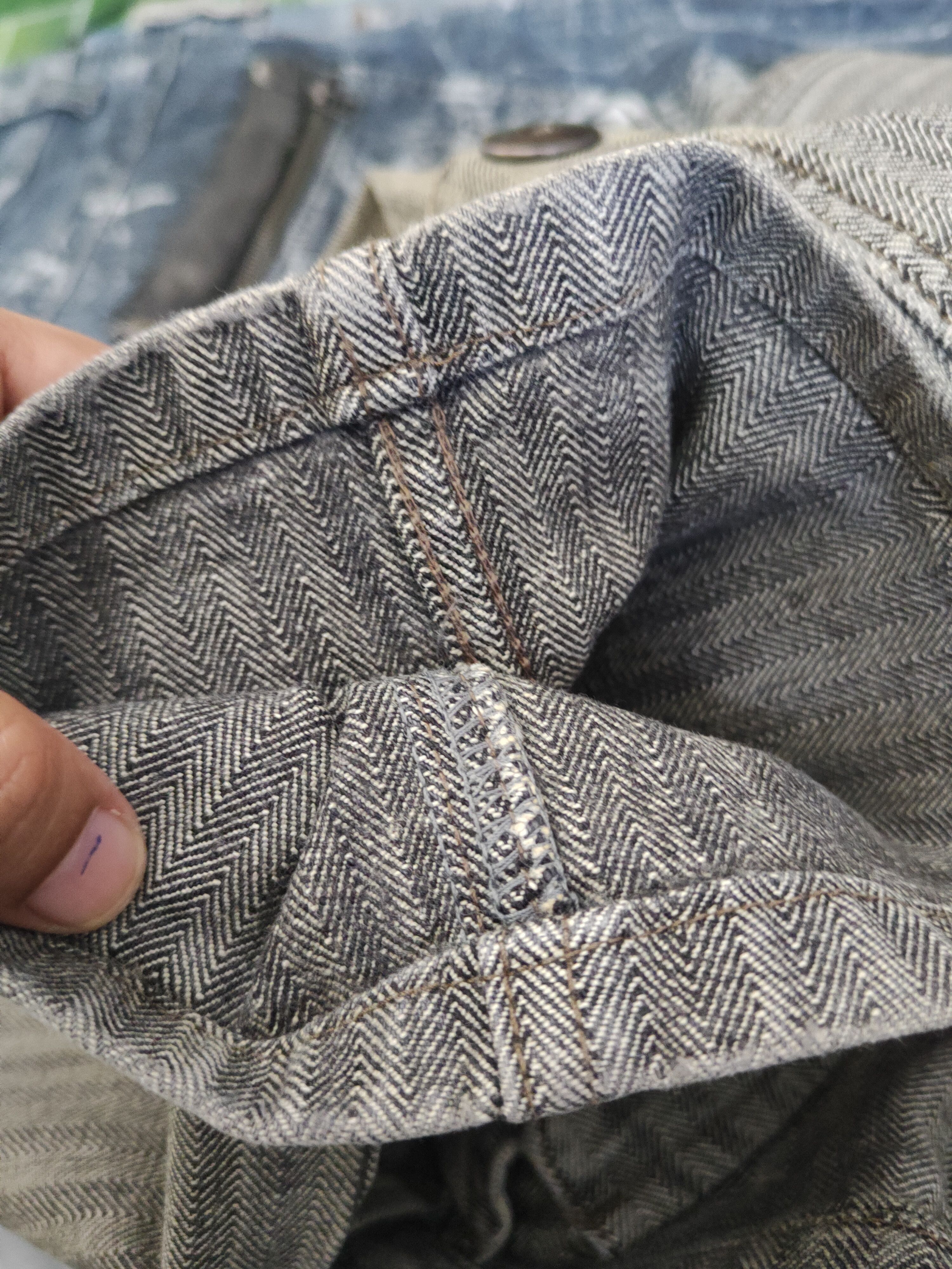 Blue Blue Japan DL Blue by Blue Black White Multipocket Cargo Pants #W1883 Size US 29 - 12 Thumbnail