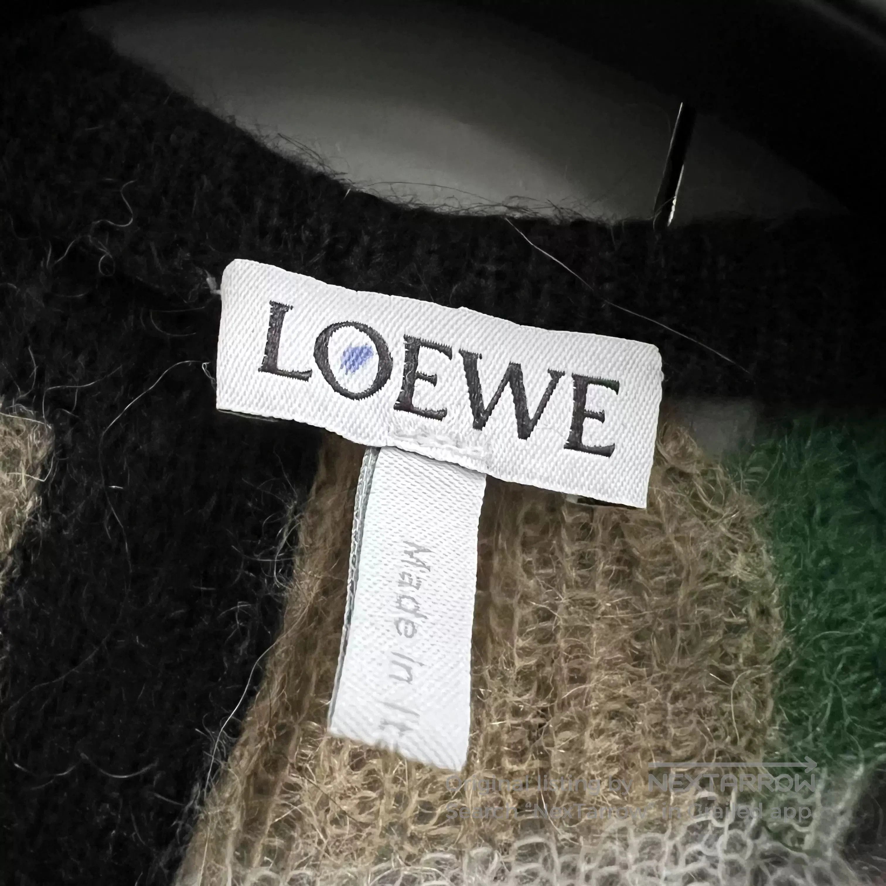 Loewe LOEWE Colorblock Geometric Knit Sweater. Size S / US 4 / IT 40 - 2 Thumbnail