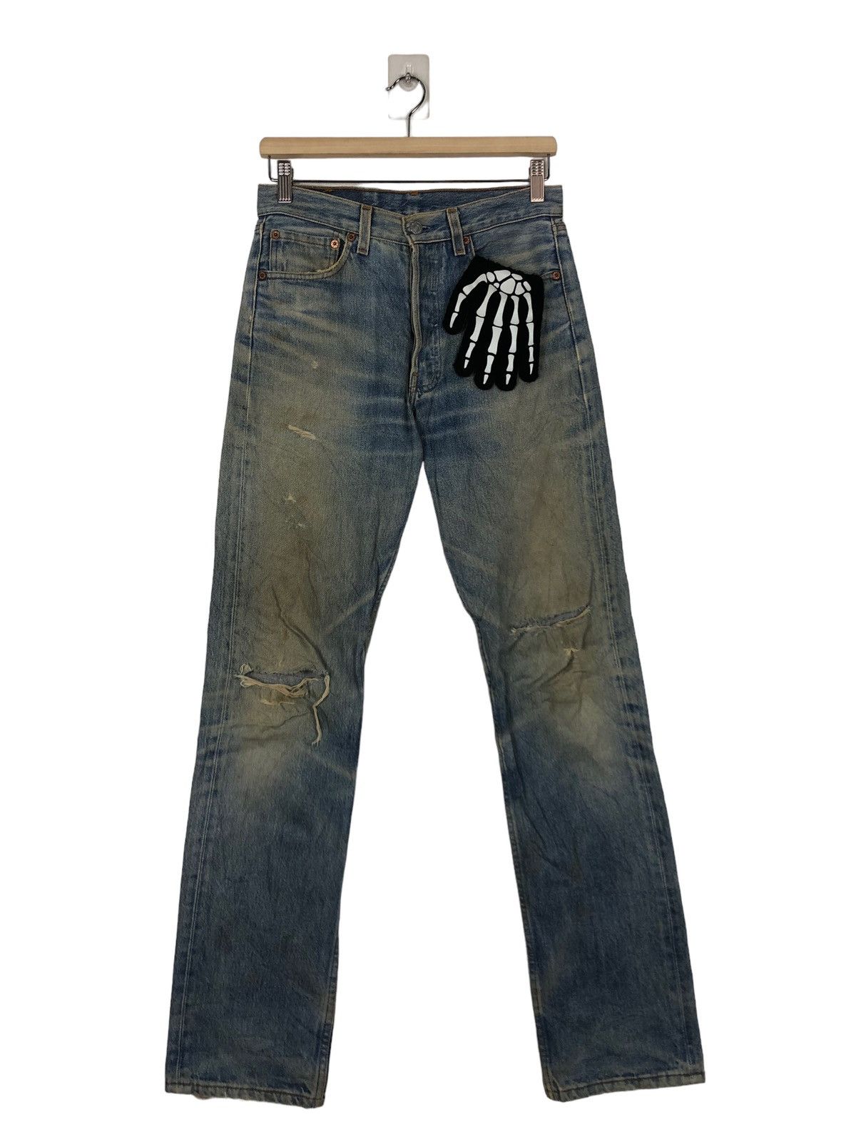 Levi's 🔥Vintage Levi’s Rindem Made in USA Selvedges Size US 29 - 1 Thumbnail