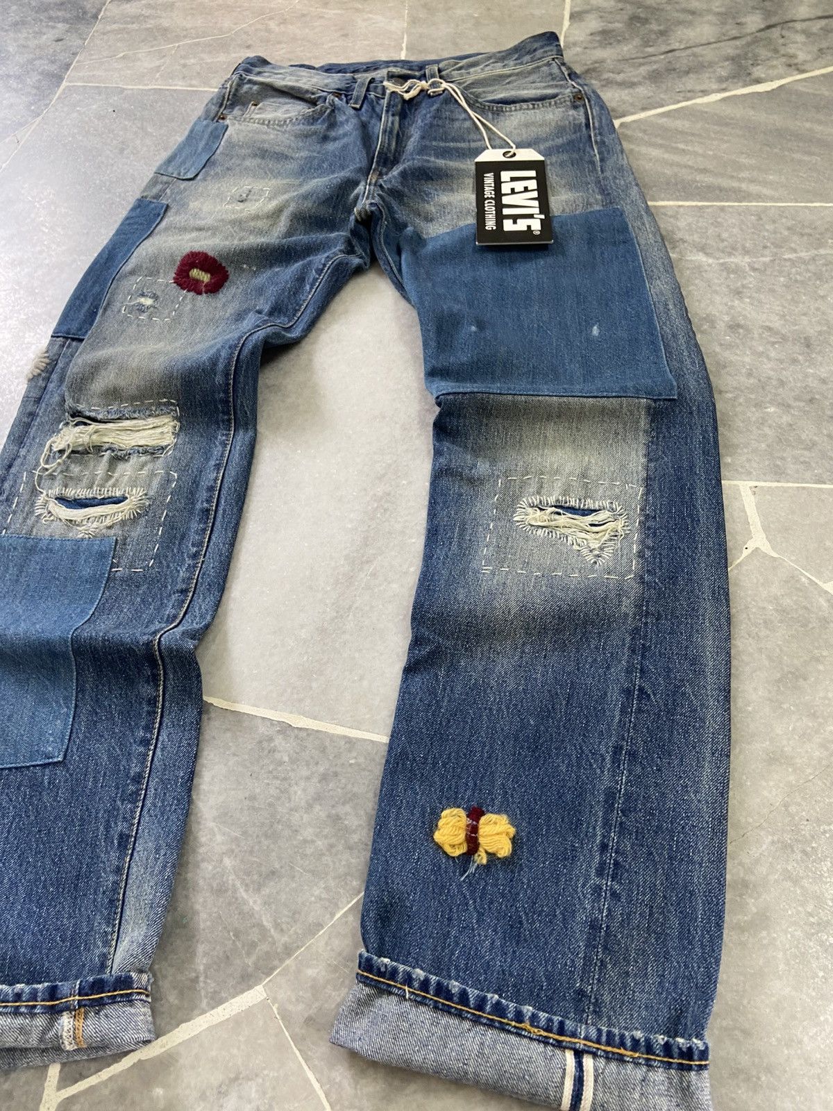 Levi's Vintage Levis 501 Selvedge Jeans Size US 29 - 2 Thumbnail