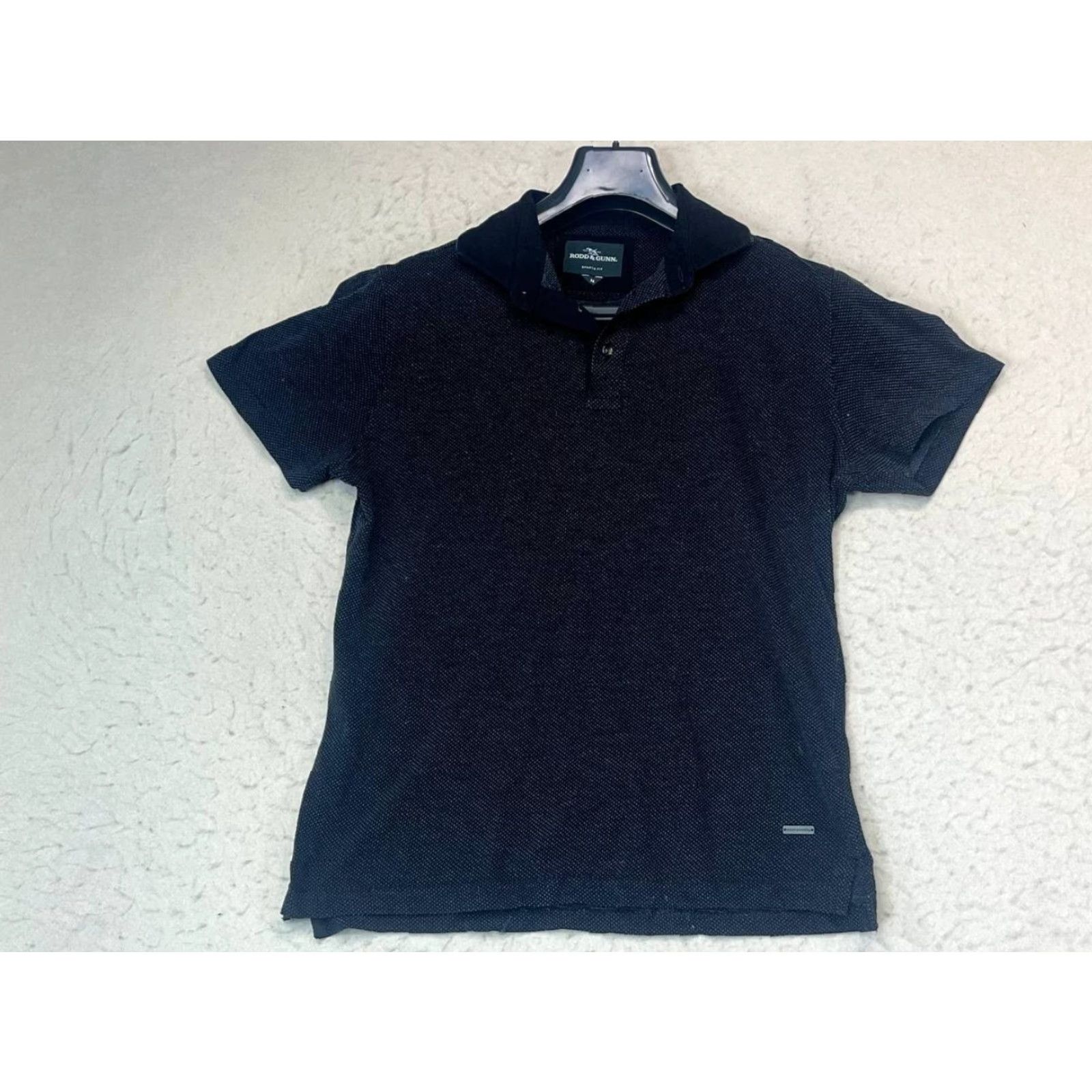 Rodd & Gunn Rodd & Gunn Polo Shirt Knit Black Gray Sports Golf Mens M Medium See Pics Size US M / EU 48-50 / 2 - 2 Thumbnail