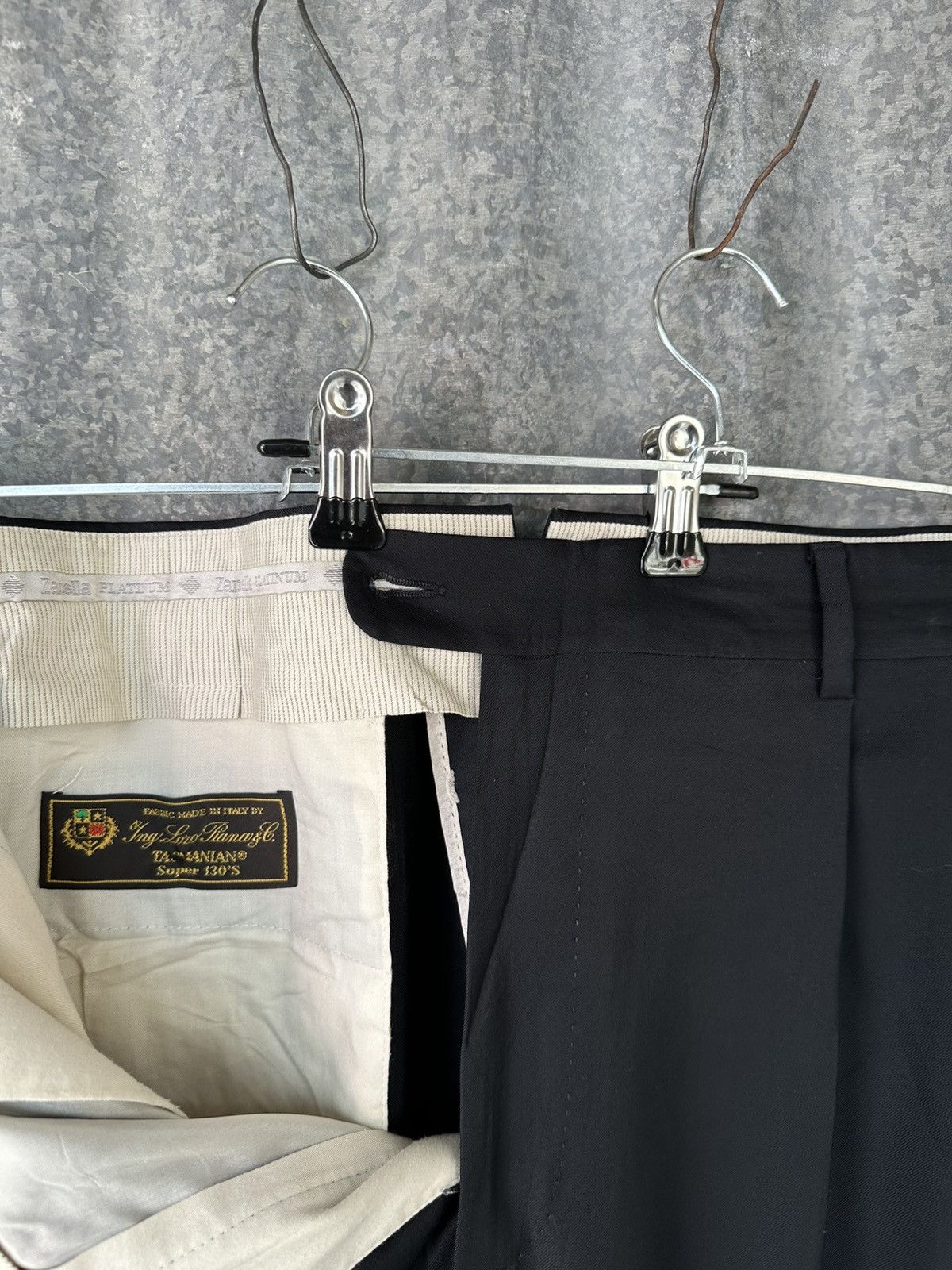 Loro Piana Zanella Bennett Platinum x Loro Piana Fabric Size US 34 / EU 50 - 1 Thumbnail