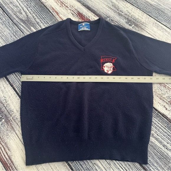 Vintage Vintage Minnesota State High School Coaches Association Swea Size US XL / EU 56 / 4 - 6 Thumbnail