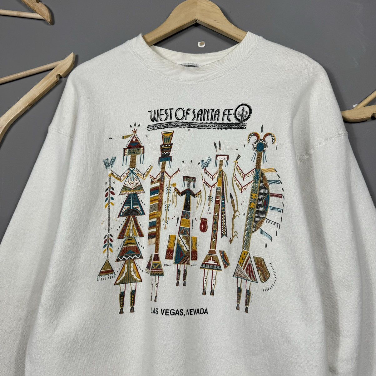 Vintage Vintage 90s Las Vegas Nevada Sweatshirt Size US XL / EU 56 / 4 - 10 Thumbnail