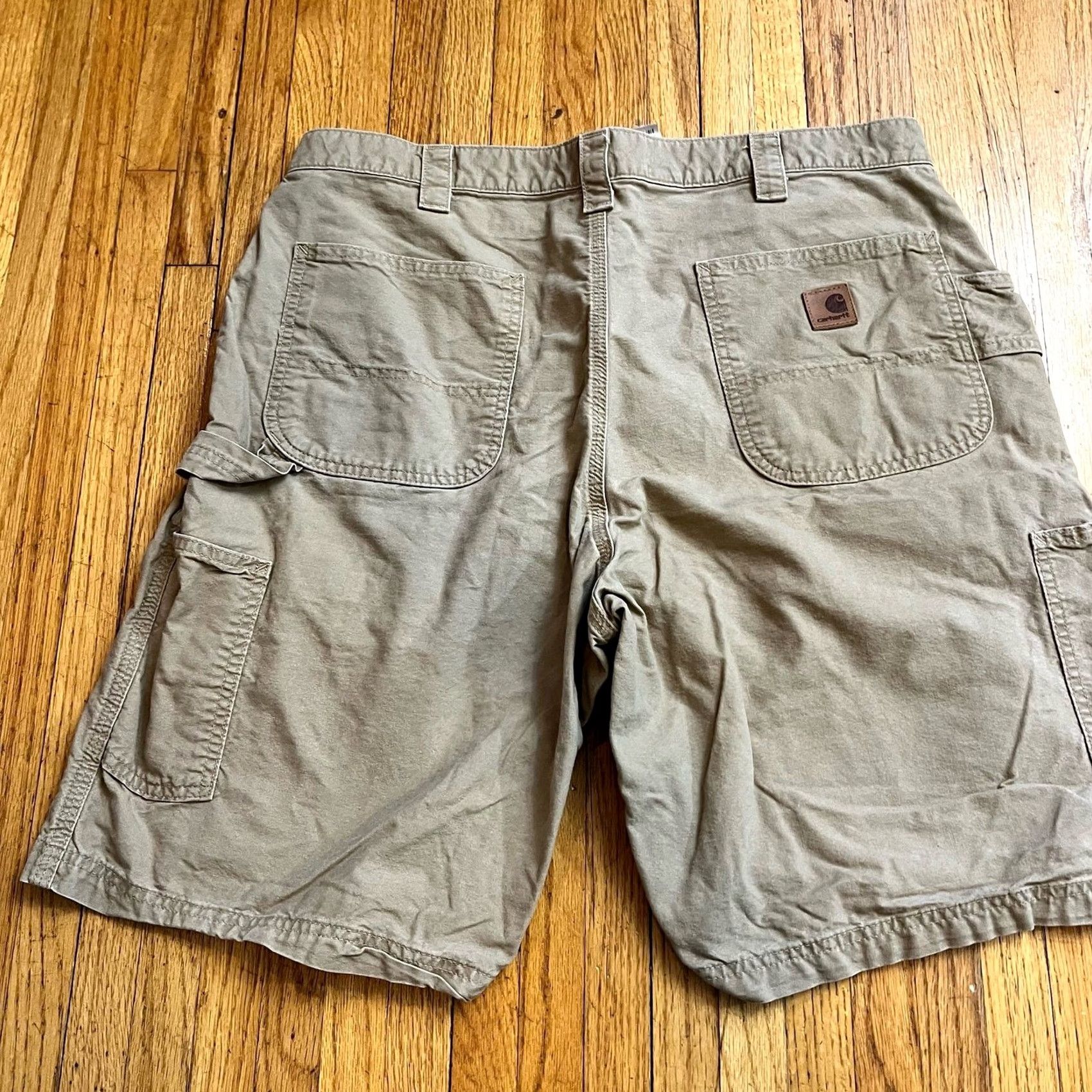 Carhartt Carhartt Shorts Mens 38 Beige Original Fit Carpenter Work Gorpcore B147 Tan X9.5 Size US 38 / EU 54 - 3 Thumbnail
