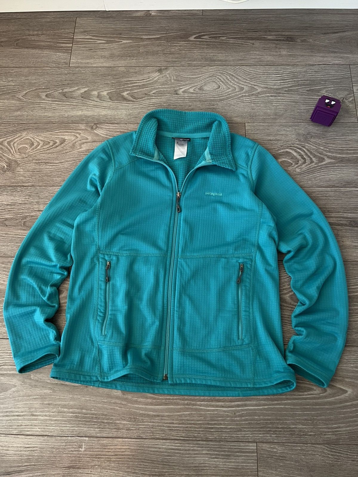 Patagonia Patagonia Polartec Gorpcore Knit Logo USA Fleece Zip Sweater Size L / US 10 / IT 46 - 2 Thumbnail