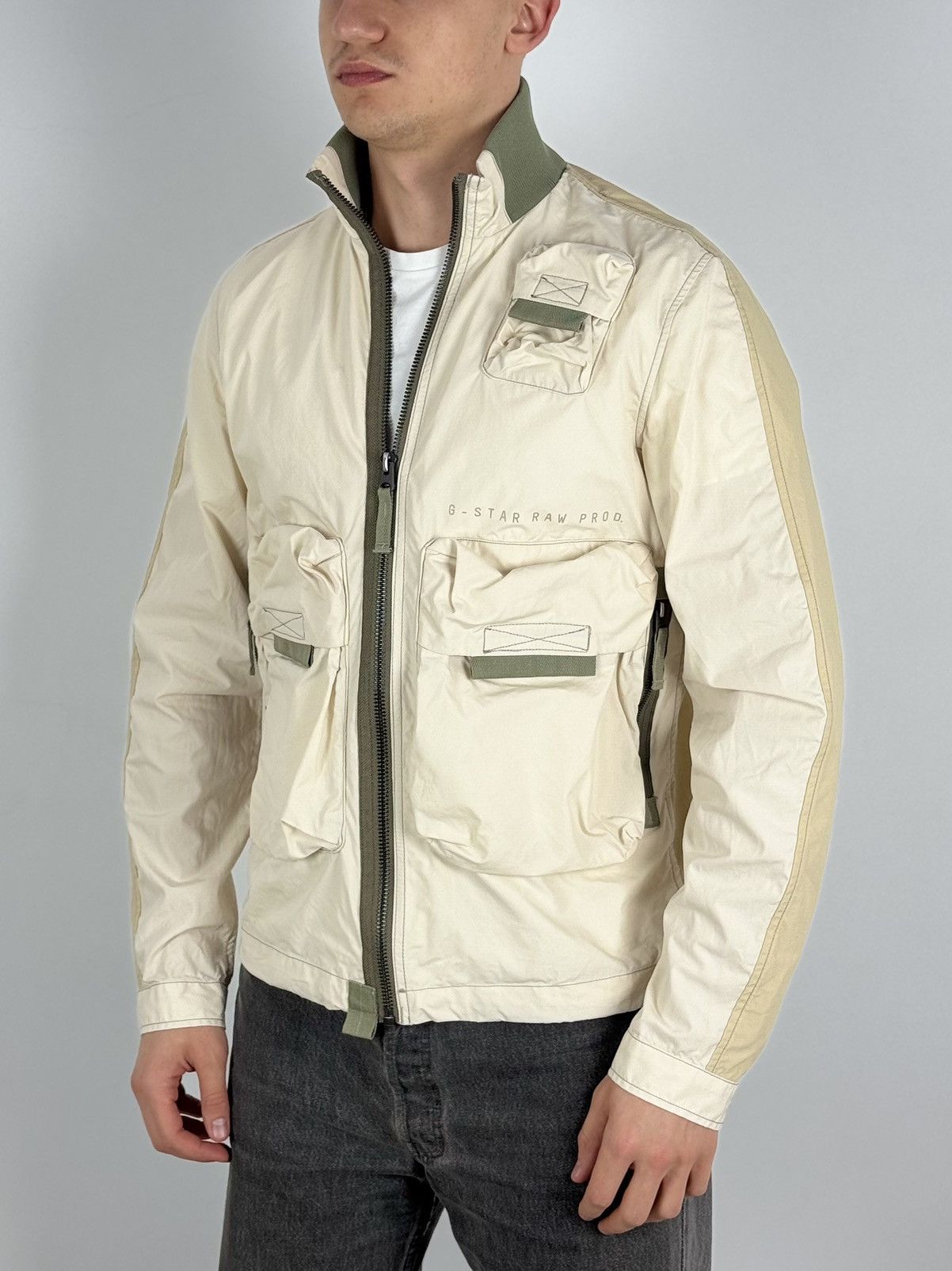 G-Star G-Star Raw Zip PKT Military Bomber Jacket Size US M / EU 48-50 / 2 - 1 Thumbnail