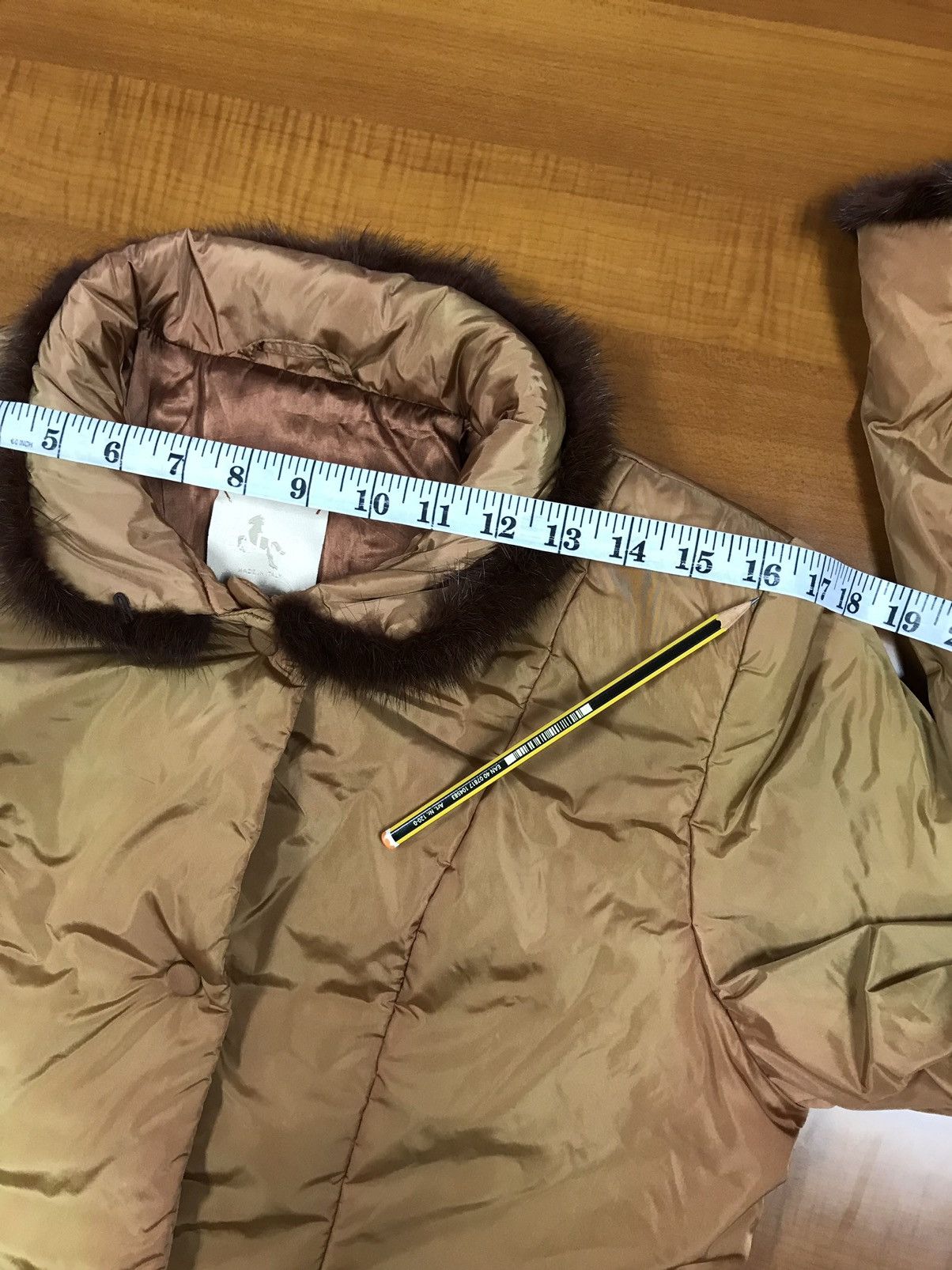 Vintage Salco Fur Puffer Jacket Size M / US 6-8 / IT 42-44 - 20 Thumbnail