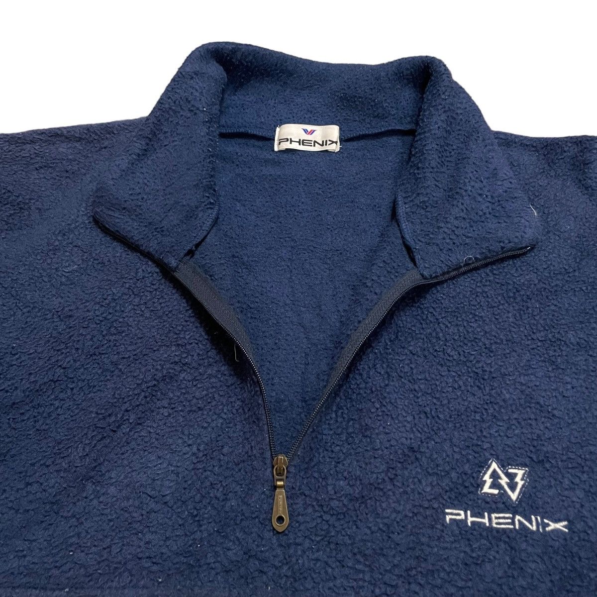 Phenix 🇯🇵 VINTAGE PHENIX HALF ZIPPER FLEECE TWO TONE JACKET Size US XL / EU 56 / 4 - 5 Thumbnail