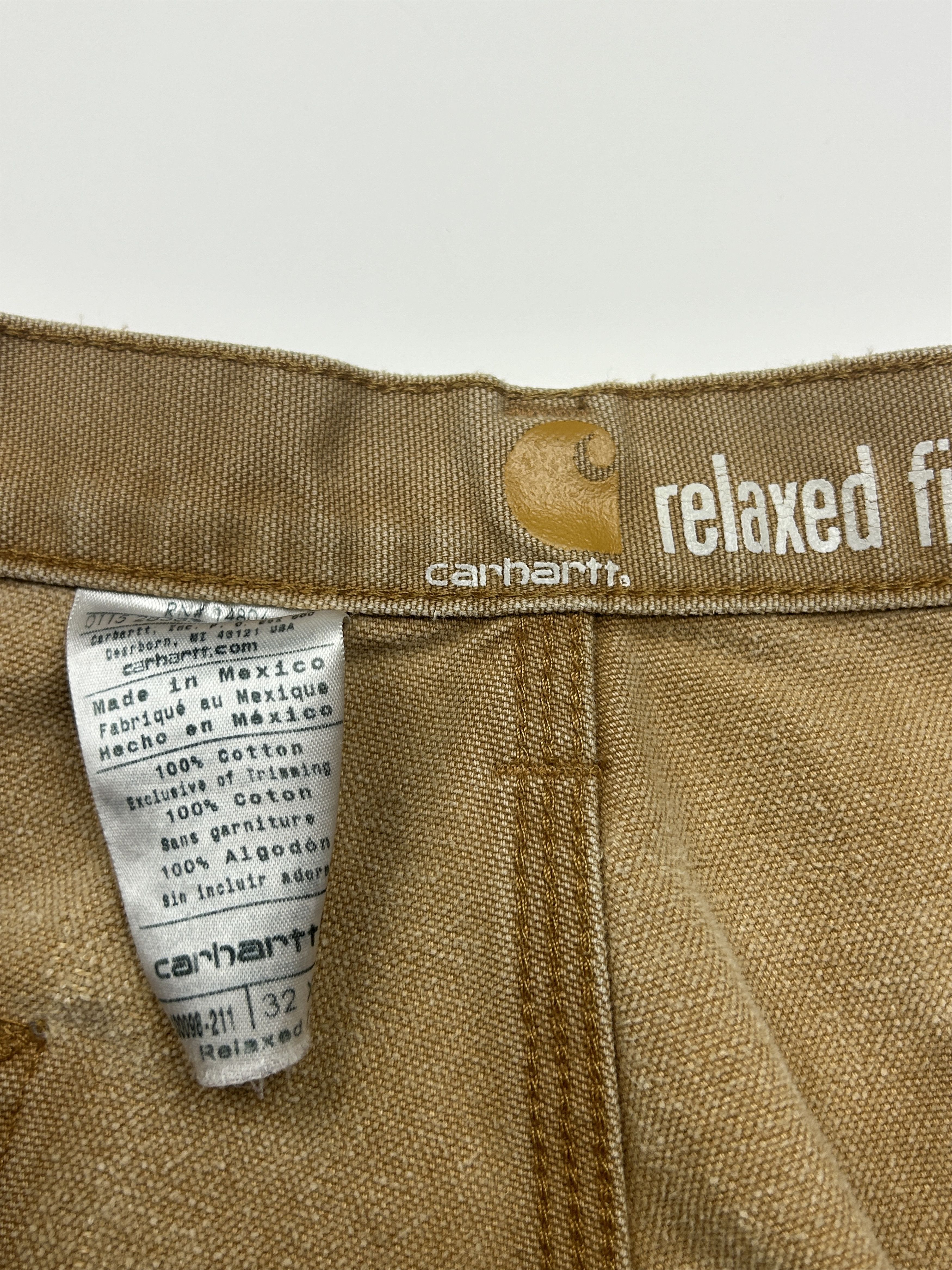 Carhartt Carhartt Canvas Double Knees Pants Size 32W Beige Size US 32 / EU 48 - 3 Thumbnail