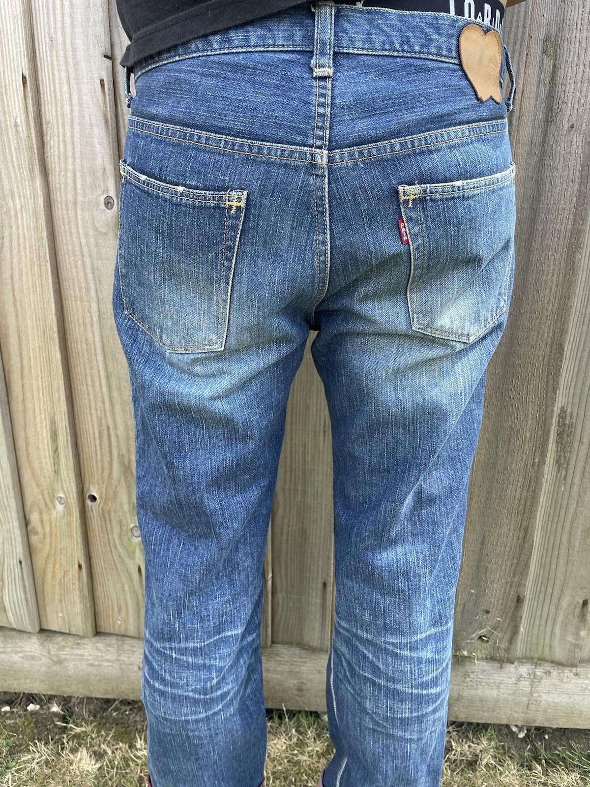 SS03 Number (n)ine Kurt Cobain Velvet Jeans