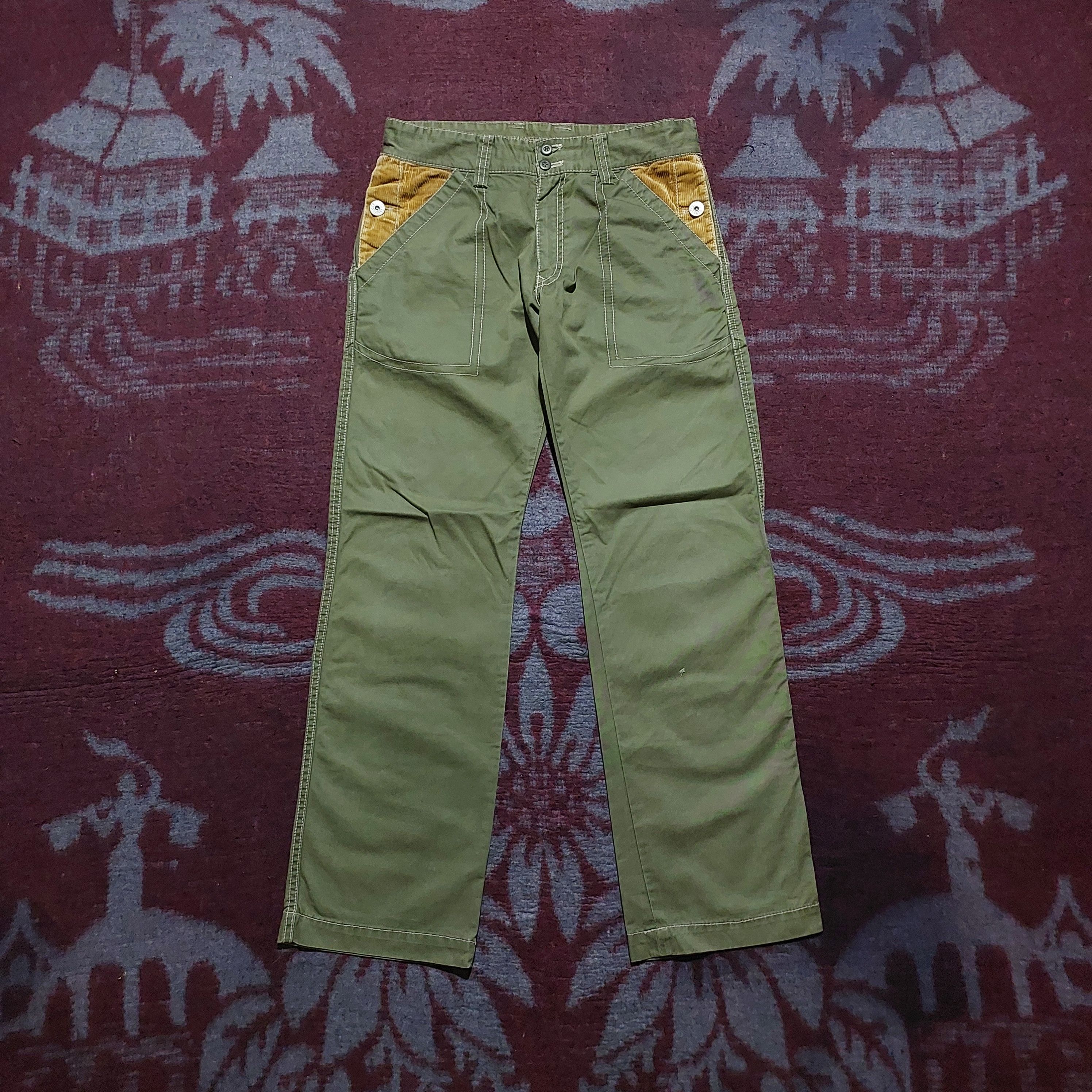 Crocs Crocs fatique green olive pants Size US 32 / EU 48 - 1 Thumbnail