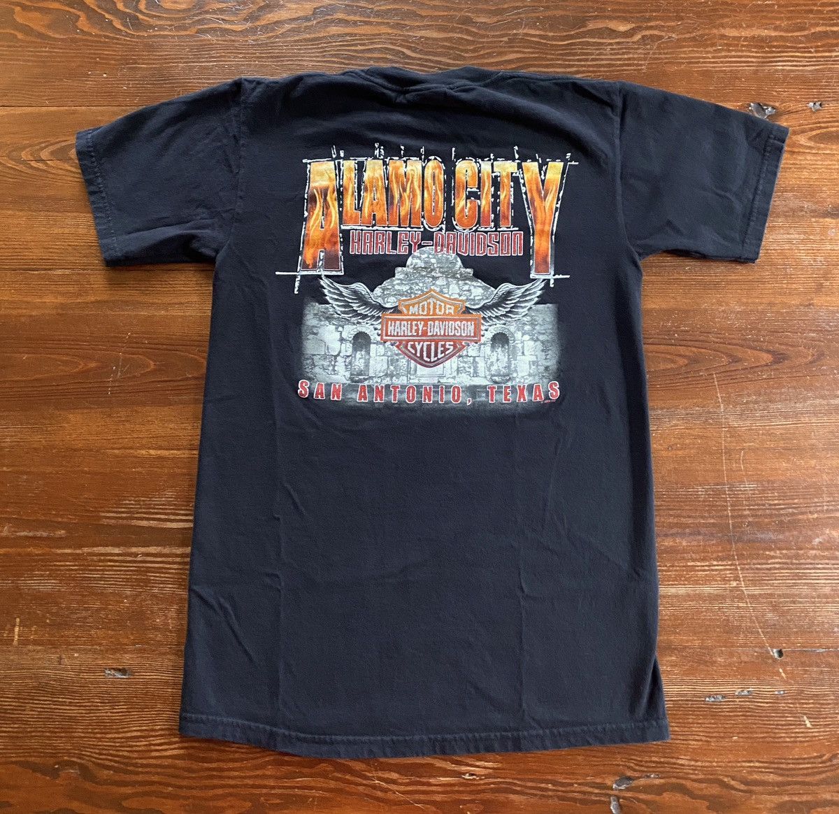 Harley Davidson Y2K’s Harley Davidson Alamo City San Antonio Texas Tee Size US S / EU 44-46 / 1 - 1 Thumbnail
