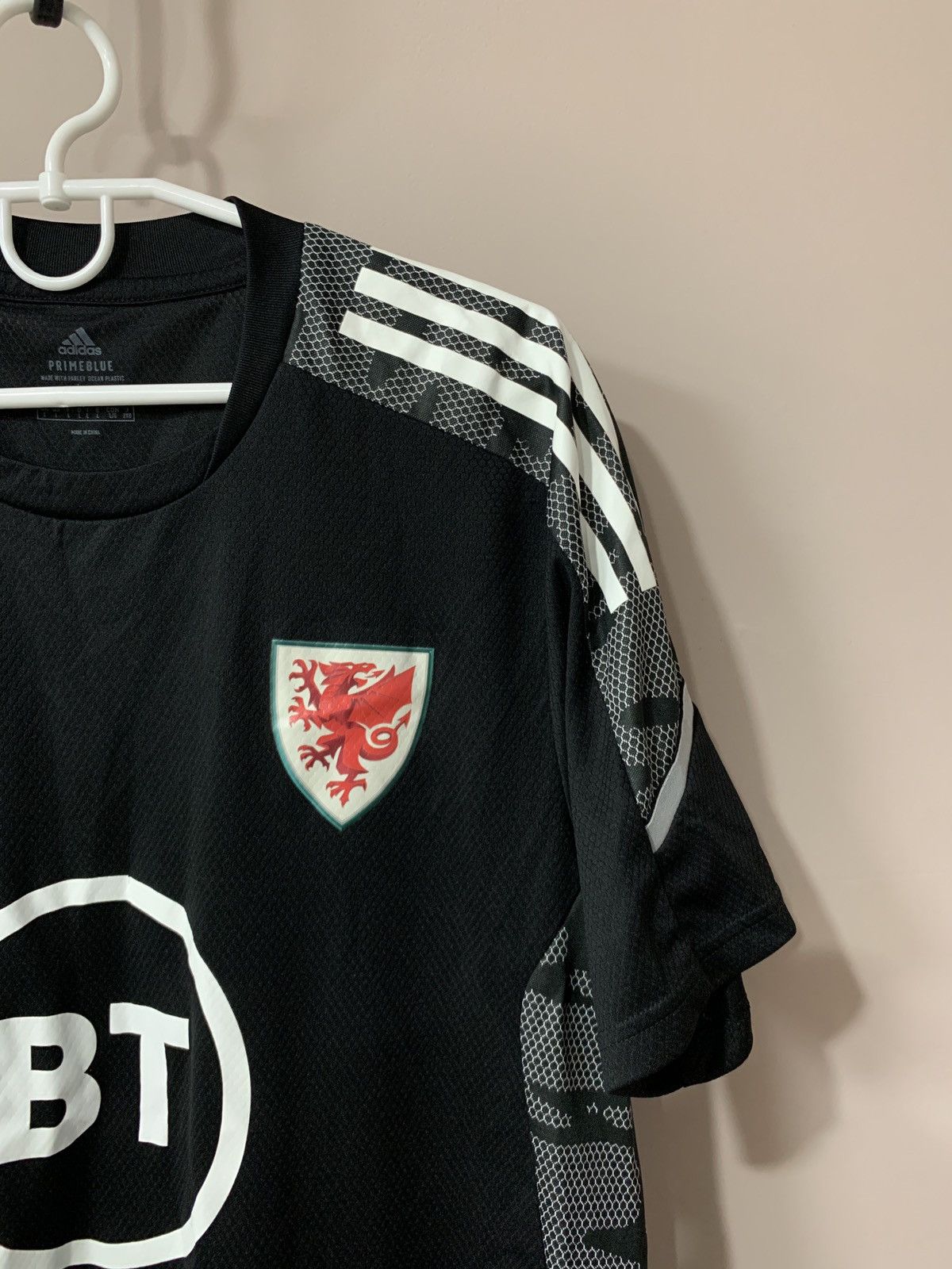 Adidas Wales 2021 Training Football Shirt Adidas Soccer Jersey L Size US L / EU 52-54 / 3 - 3 Thumbnail