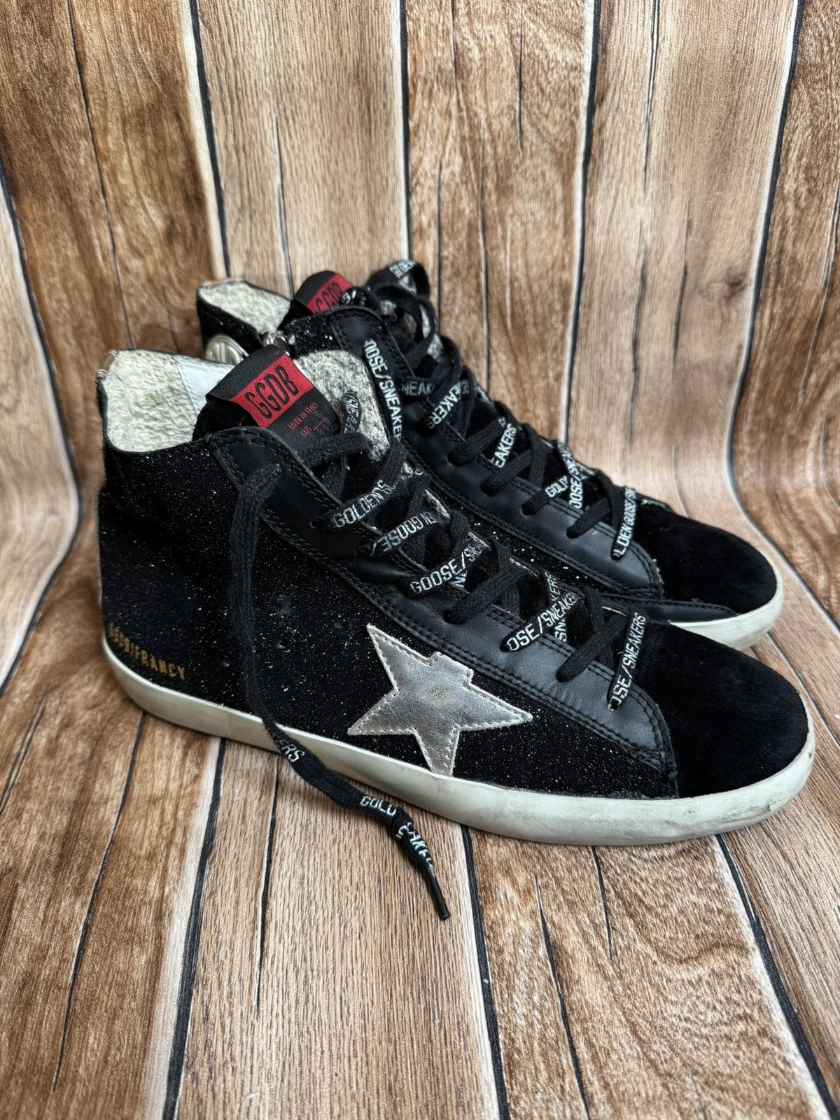 Golden Goose Glitter francy trainers Size US 9 / IT 39 - 1 Thumbnail