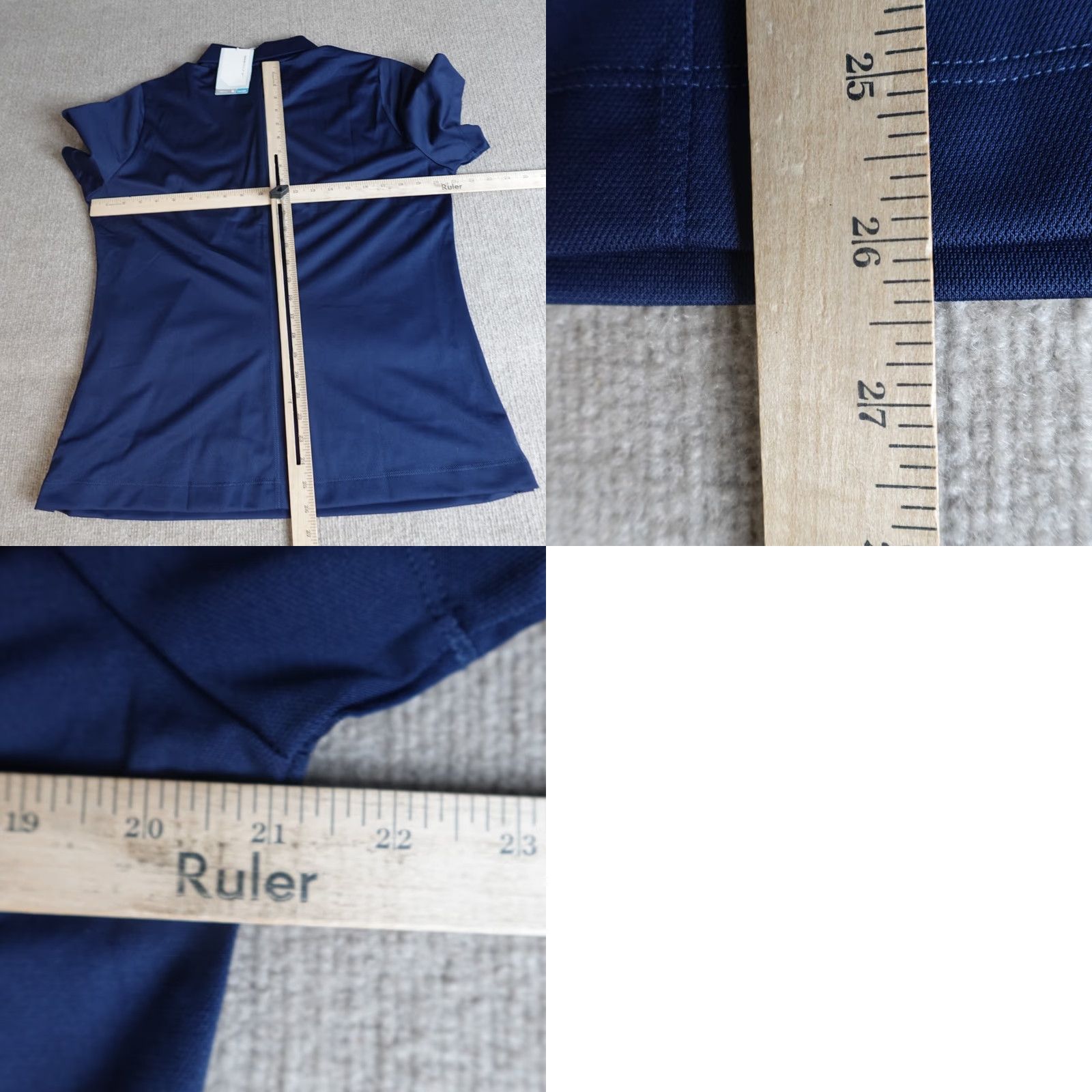 Nike Nike Womens Polo Shirt XL Blue Lake Embroidered NEW 394665-419 Polo Womens XL Blue Embroidered Nike Shirt Size XL / US 12-14 / IT 48-50 - 8 Thumbnail