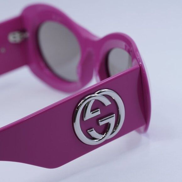 Gucci Gucci GG1696S 004 Sunglasses Fuchsia Frame - Lowest Price! Size ONE SIZE - 8 Thumbnail