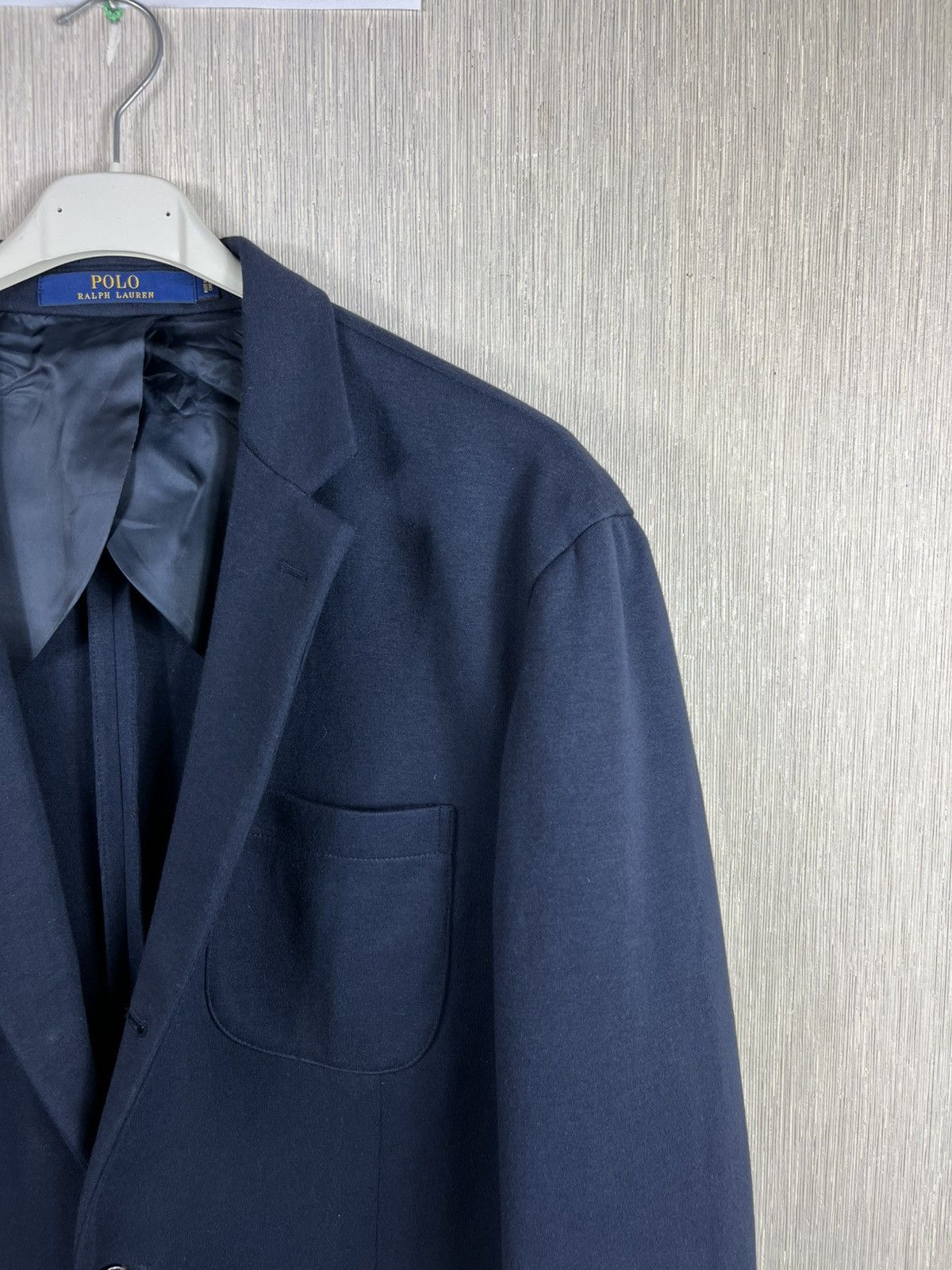 Polo Ralph Lauren × Ralph Lauren Polo Ralph Lauren cotton navy blazer soft jacket luxury Size US XL / EU 56 / 4 - 3 Thumbnail