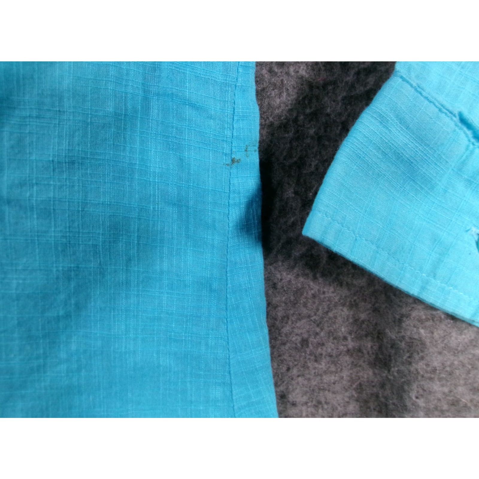 Liz Claiborne Crazy Horse Button-Up Top Women Medium Blue Long Sleeve Classic Casual Office Size M / US 6-8 / IT 42-44 - 5 Thumbnail