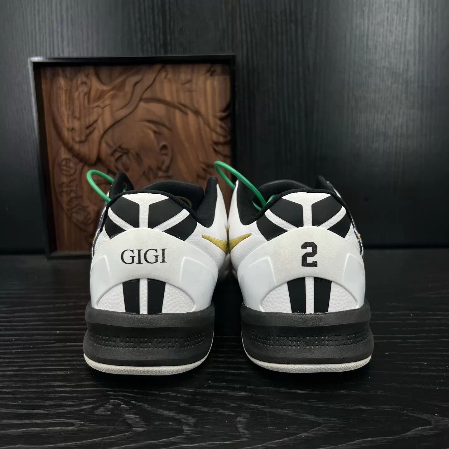 Nike zk8 low gigi black gold 40.5 Size US 7.5 / EU 40-41 - 5 Thumbnail