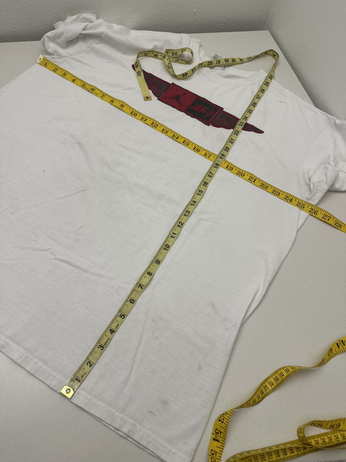 Jordan Brand Vtg Y2K Jordan AF-1 Nike Graphic T-Shirt Wings Logo Size XXL Size US XXL / EU 58 / 5 - 9 Thumbnail