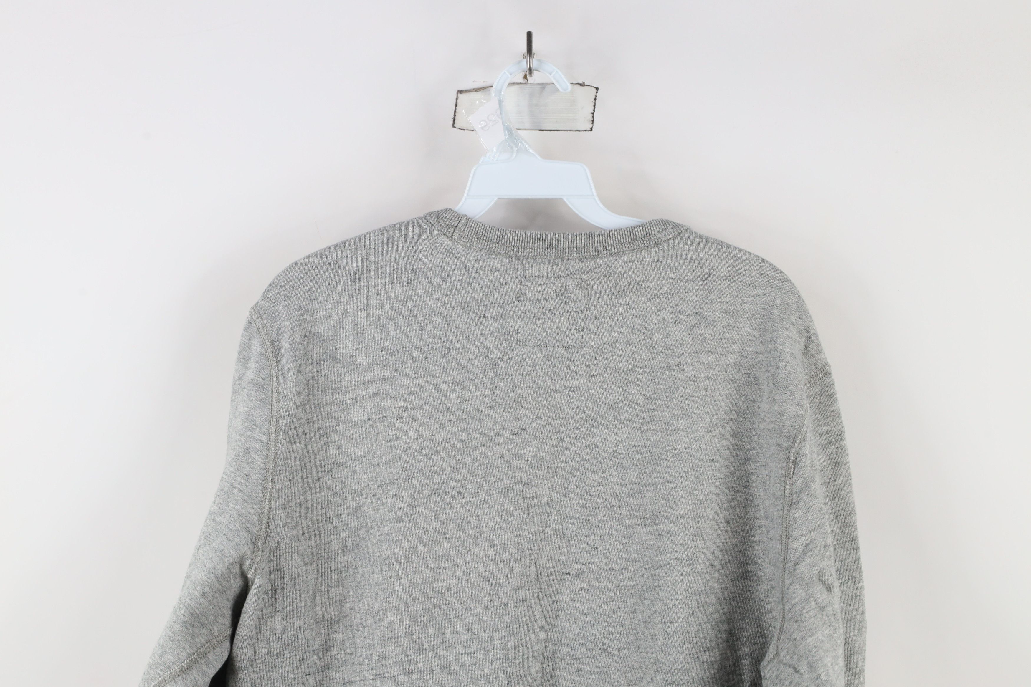 Gap × Vintage Vintage Y2K Gap Stencil Crewneck Sweatshirt Heather Gray Size US M / EU 48-50 / 2 - 9 Thumbnail