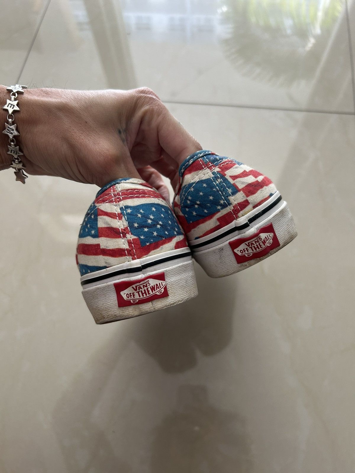 Vans Vans authentic American Flag Shoe Size US 9 / EU 42 - 4 Thumbnail
