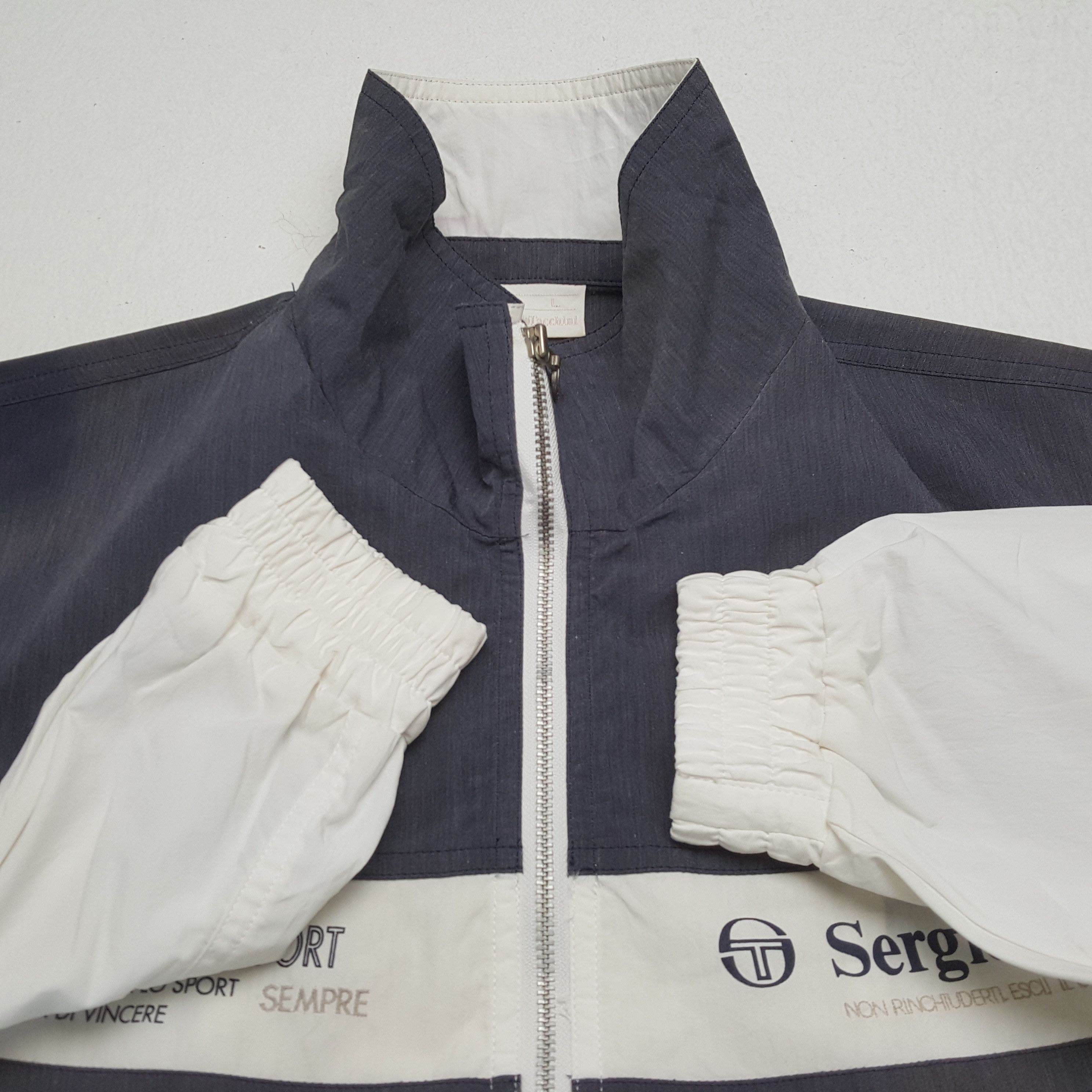 Japanese Brand × Sergio Tacchini × Vintage Vintage SERGIO TACHINI Sportswear Style Windbreaker Jacket Size US M / EU 48-50 / 2 - 8 Thumbnail