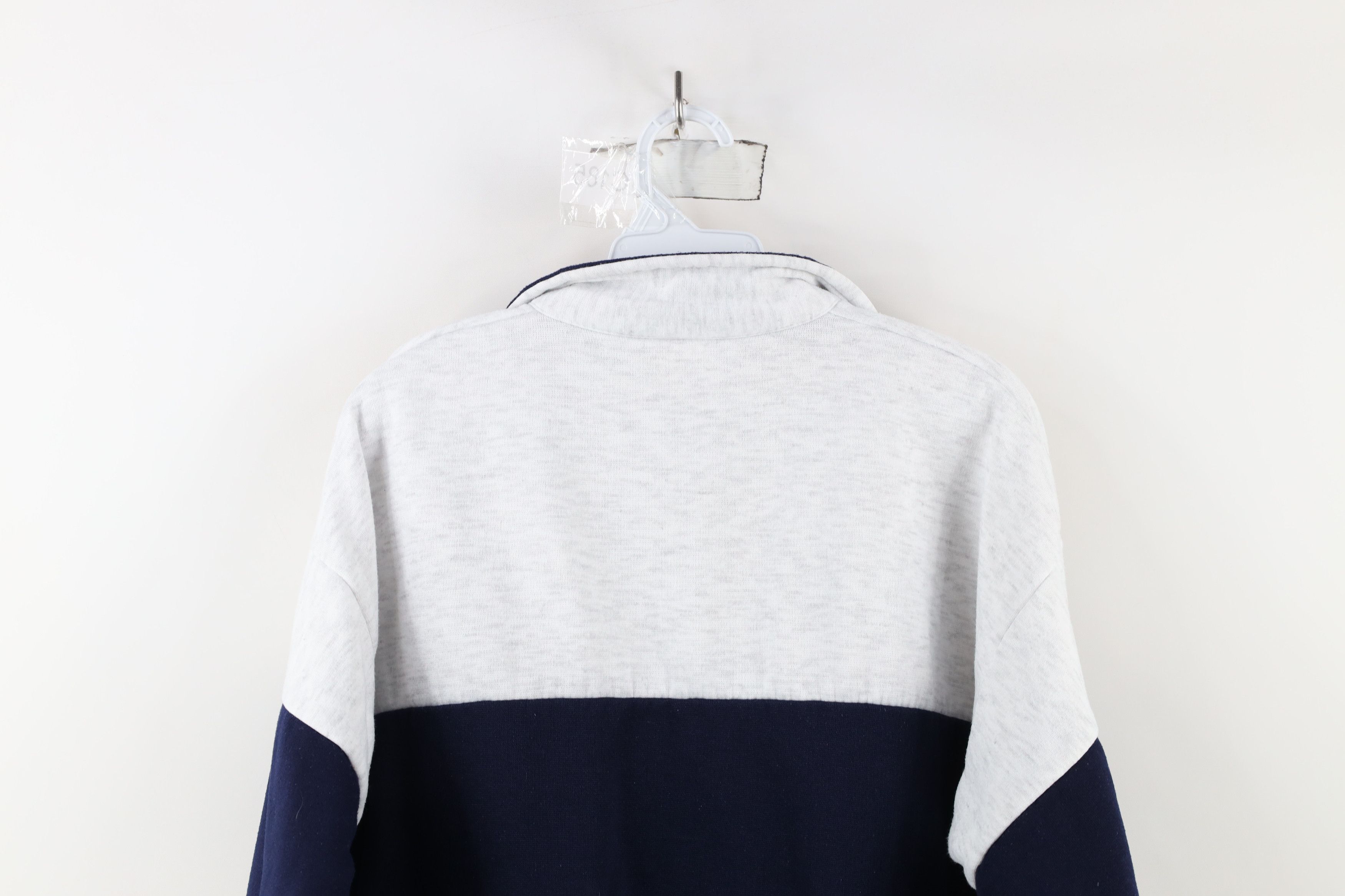Vintage Vintage 90s Streetwear Half Zip Pullover Sweatshirt USA Size M / US 6-8 / IT 42-44 - 13 Thumbnail