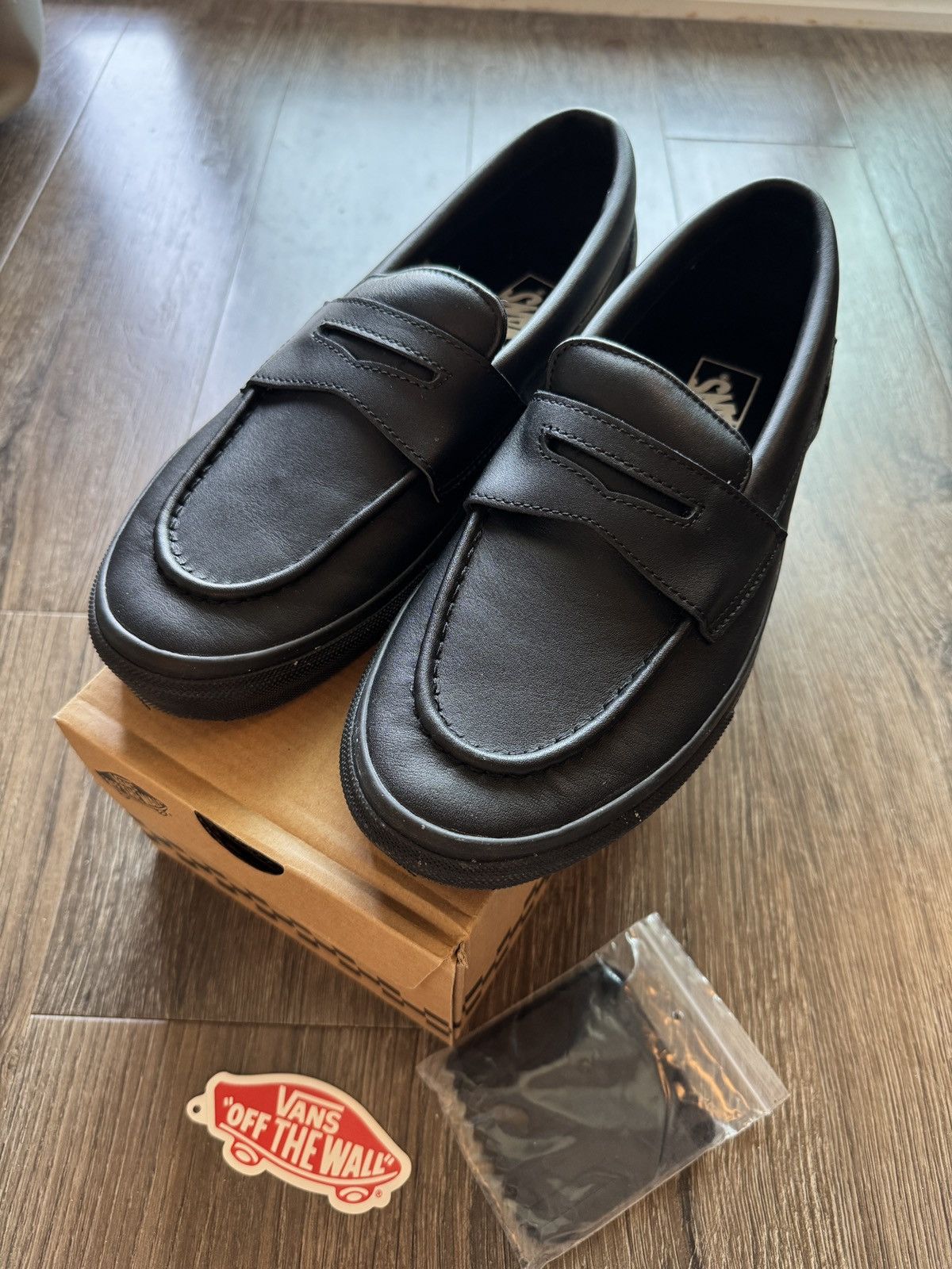 Japanese Brand × Vans Vans Leather Loafer Japan Unchained