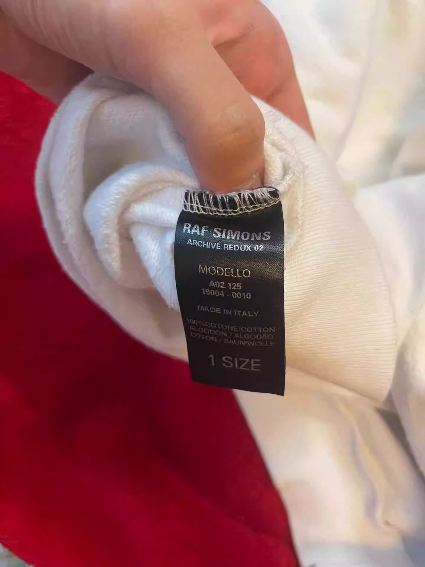Raf Simons Raf Simons Tokyo Limited White Antwerp Sweatshirt-2505 Size US L / EU 52-54 / 3 - 4 Thumbnail