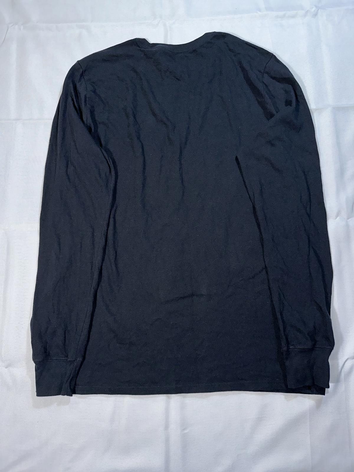 Nike Nike Dri-FIT Long Sleeve Black T-Shirt Size US L / EU 52-54 / 3 - 5 Thumbnail