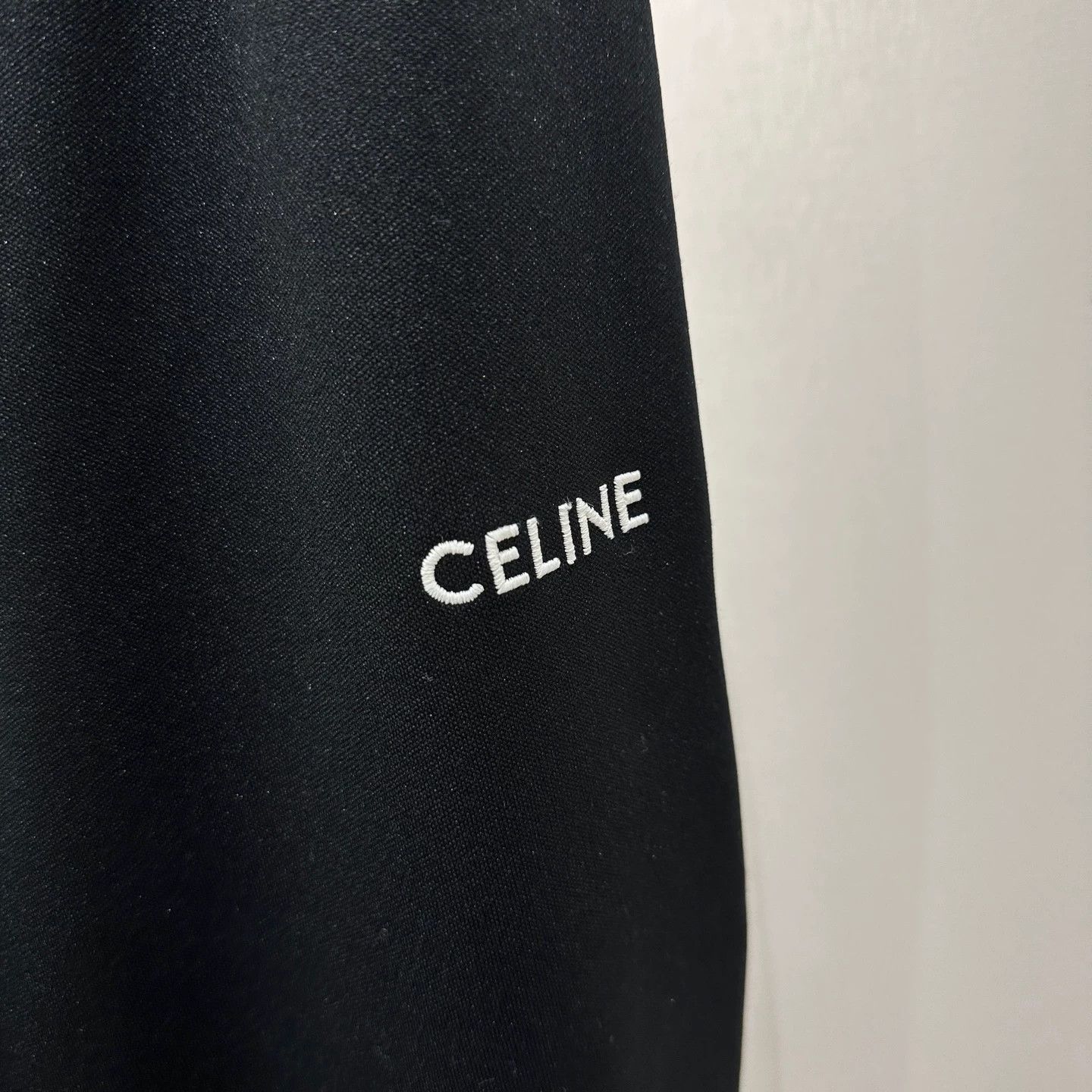 Celine Celine mar263 logo drawstring casual pants S Size 26" / US 2 / IT 38 - 6 Thumbnail