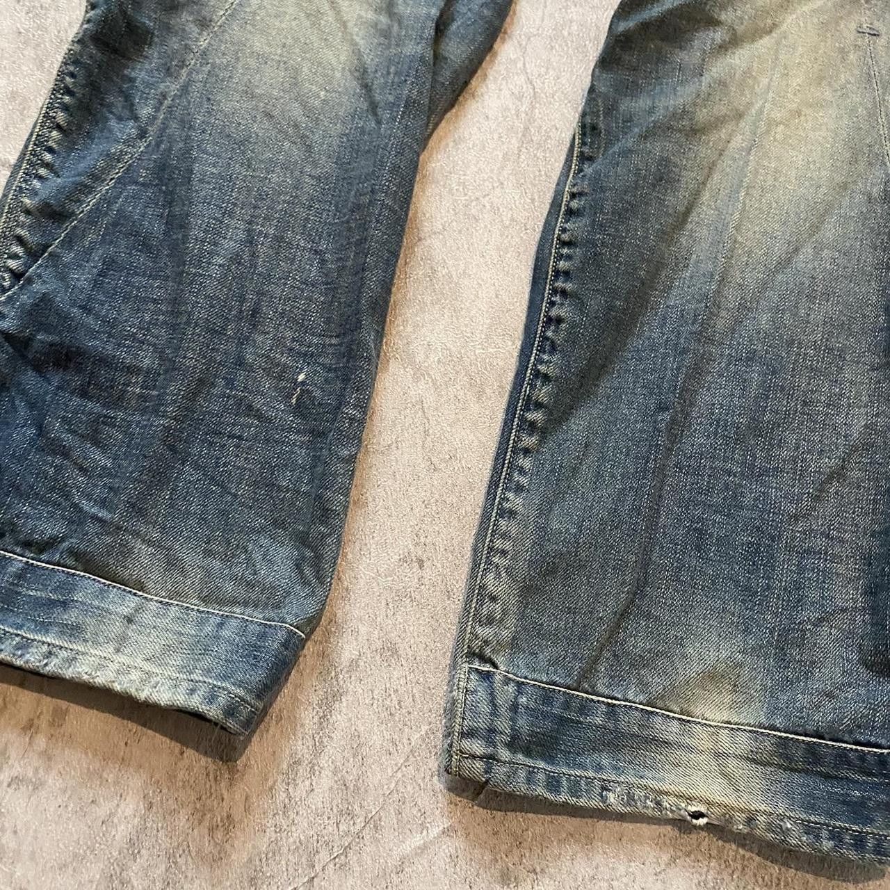 G-Star G-Star raw denim jeans with white paint markings Size US 32 / EU 48 - 6 Thumbnail