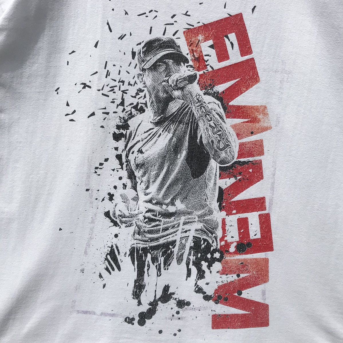 Rap Tees 💥Hot Item💥Eminem American Rapper Shirt Eminem Hip Hop Size US XS / EU 42 / 0 - 11 Thumbnail