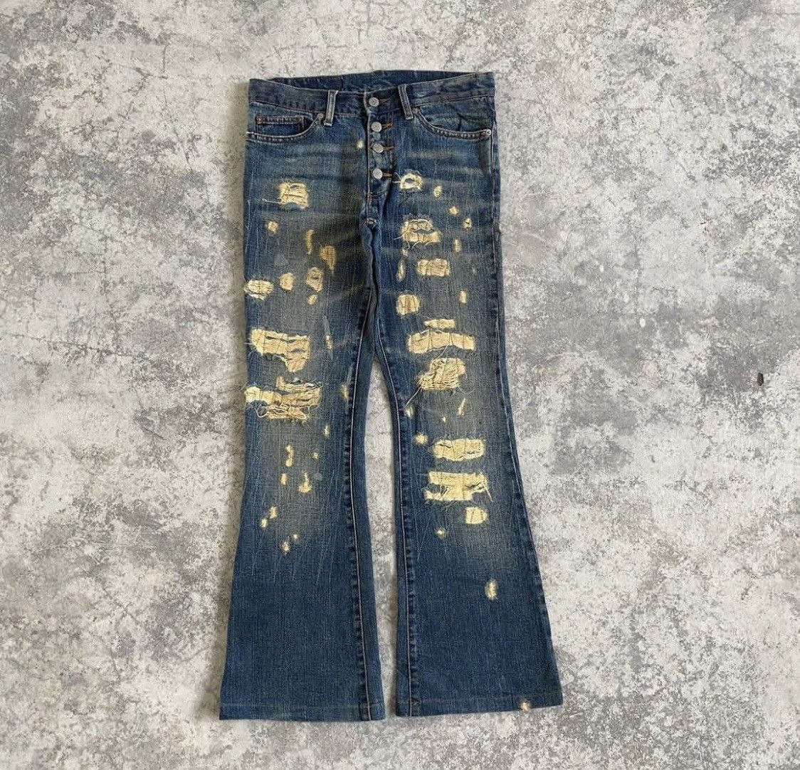 Tornado Mart Tornado Mart Flare Jeans Size US 28 / EU 44 - 7 Thumbnail