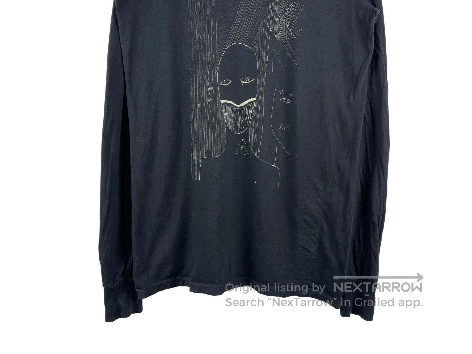 Rick Owens RICK OWENS Ghost Face Oversized Long Sleeve Size US L / EU 52-54 / 3 - 4 Thumbnail