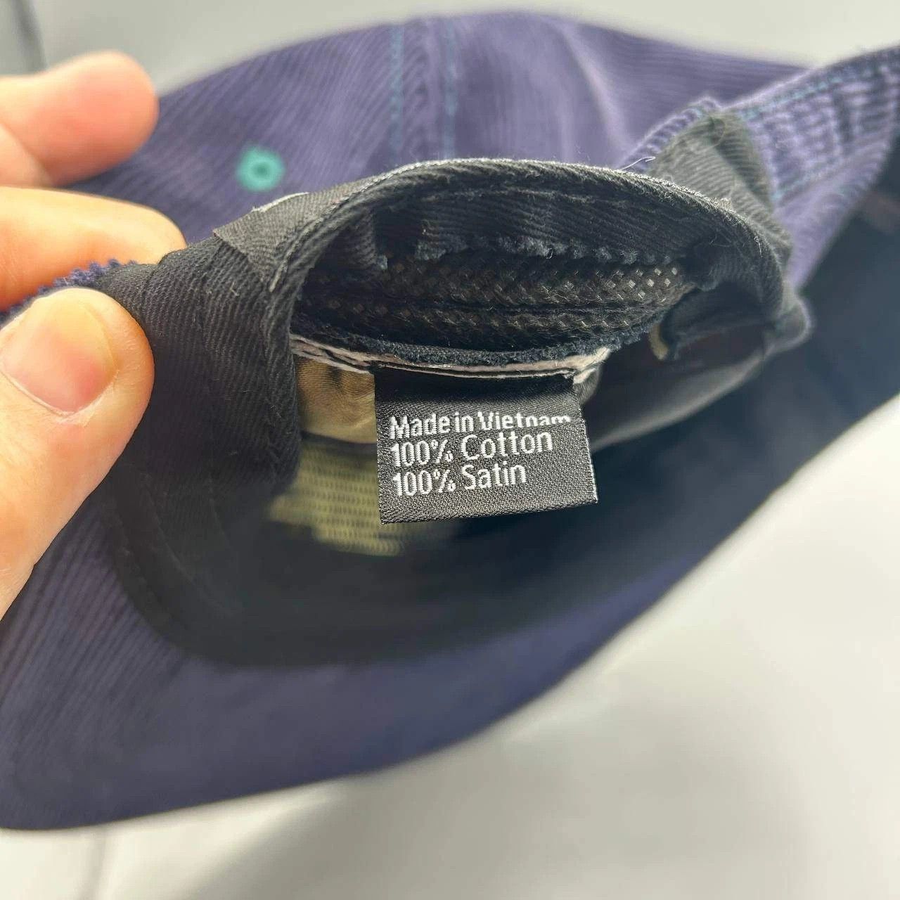 Grassroots California Good Livin Hat Men Blue Corduroy Strap Back Cap Cotton Size ONE SIZE - 7 Thumbnail