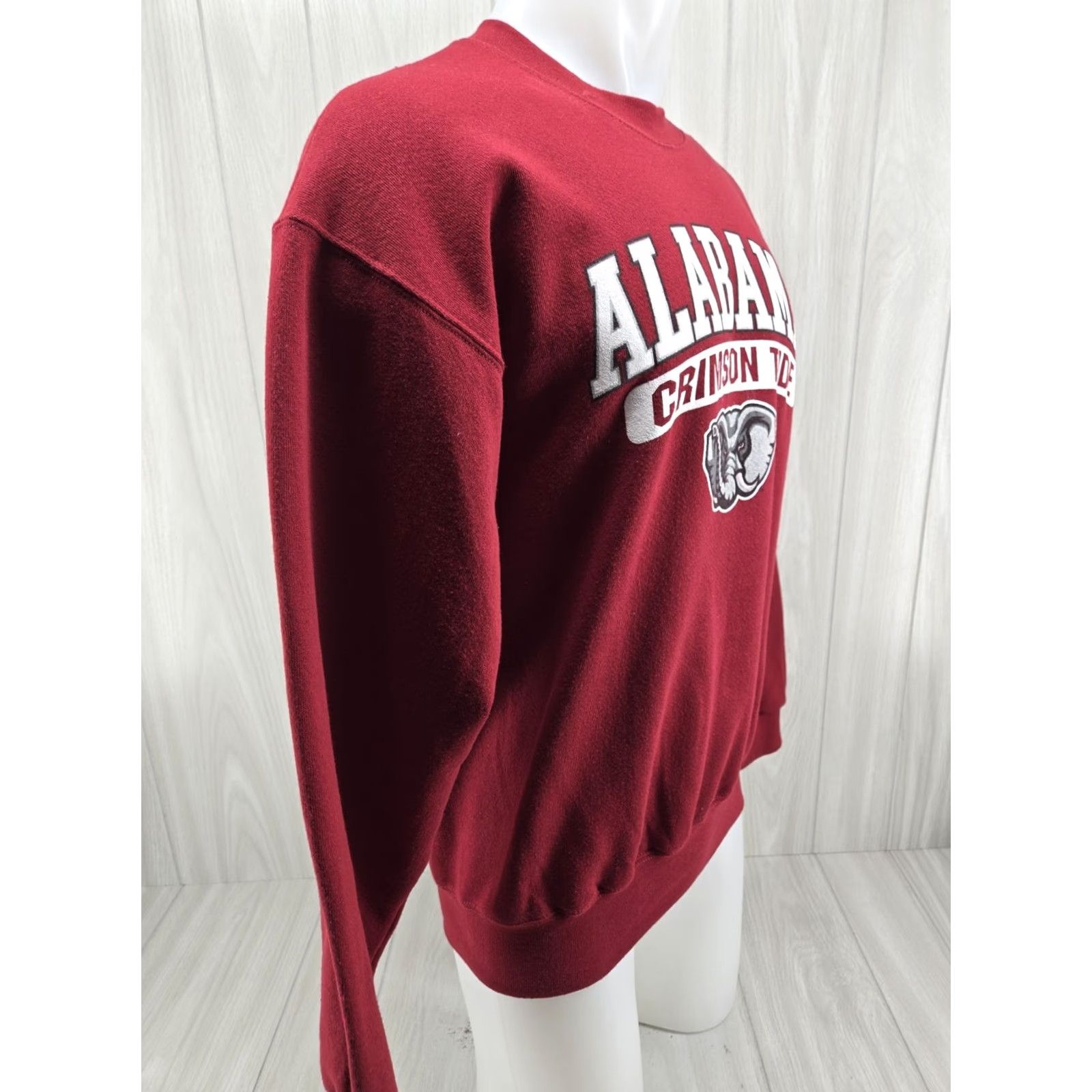 Vintage VINTAGE University of Alabama Men's Sweatshirt Crimson Tide Size L Size US L / EU 52-54 / 3 - 6 Thumbnail