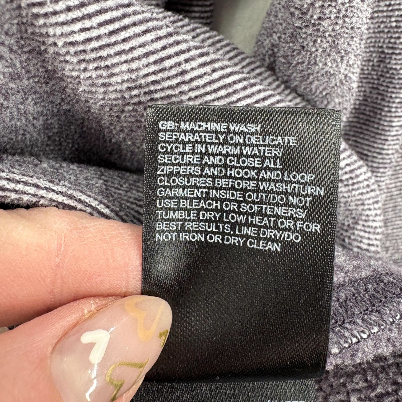 The North Face The North Face Jacket Womens Small Gray Striped Fleece Hooded Full Zip Casual Travel Size S / US 4 / IT 40 - 5 Thumbnail