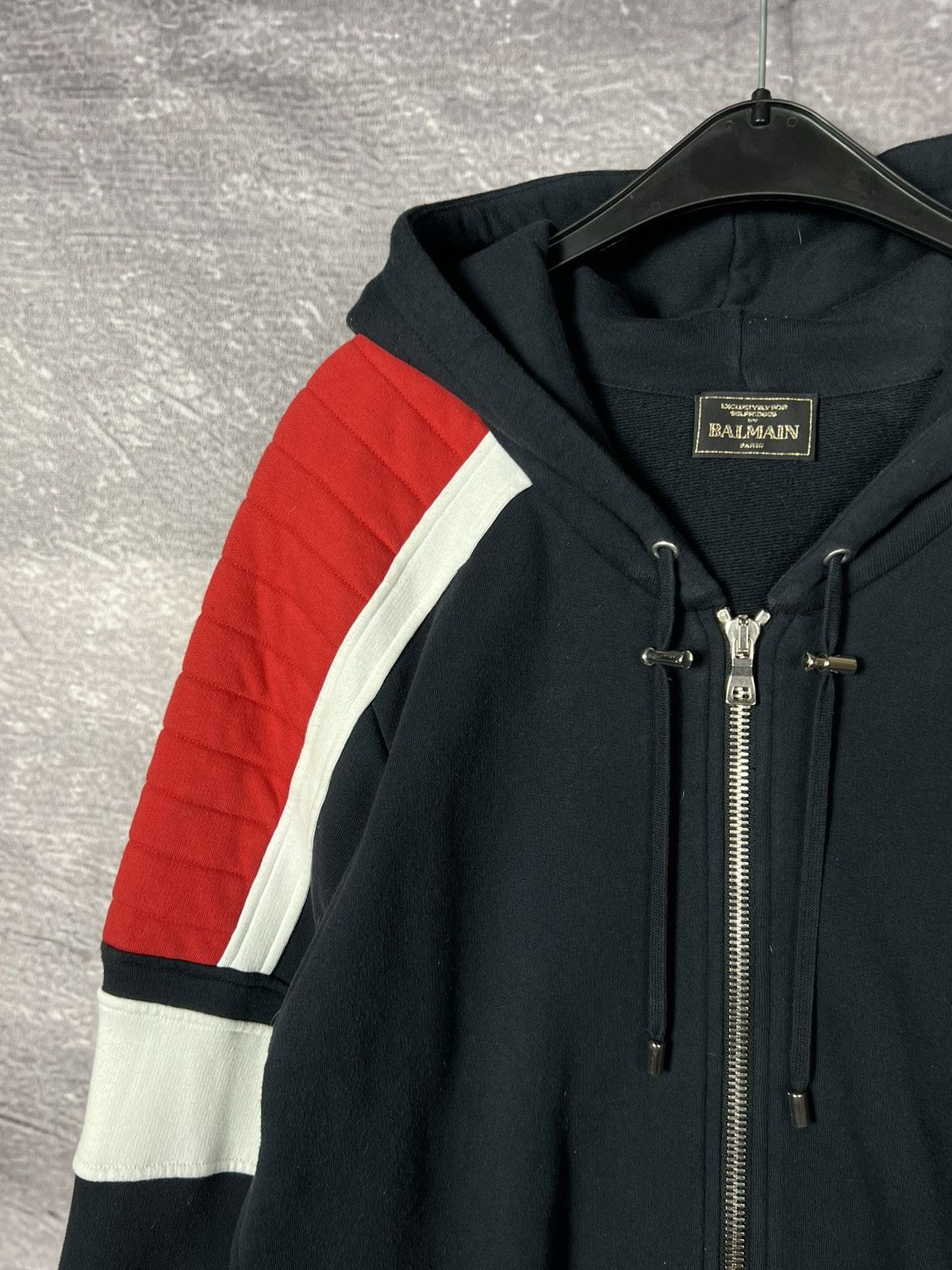 Balmain Balmain Biker’s Zip Hoodie Size US L / EU 52-54 / 3 - 7 Thumbnail