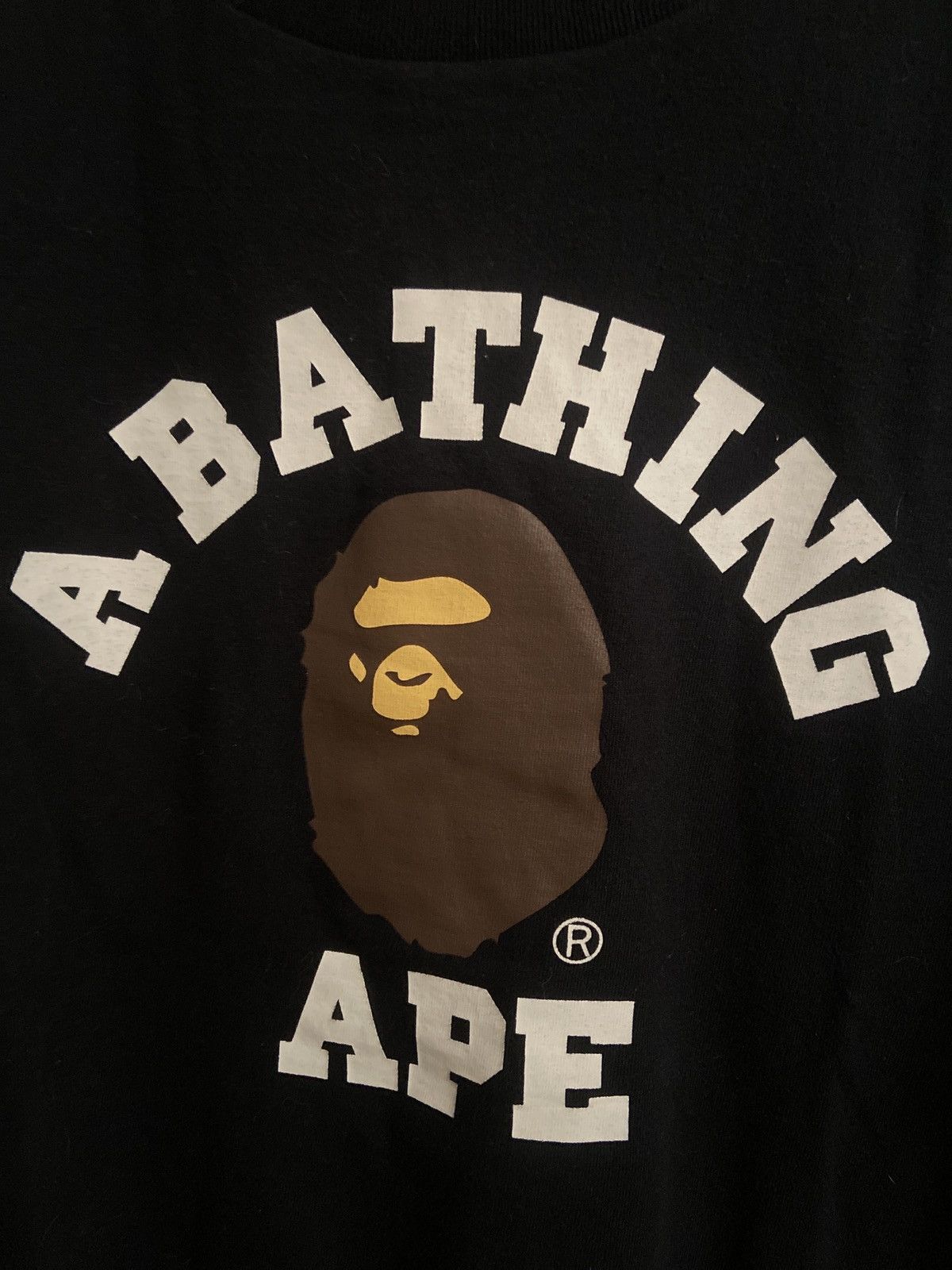 Bape Bape College Tee Size US L / EU 52-54 / 3 - 2 Thumbnail