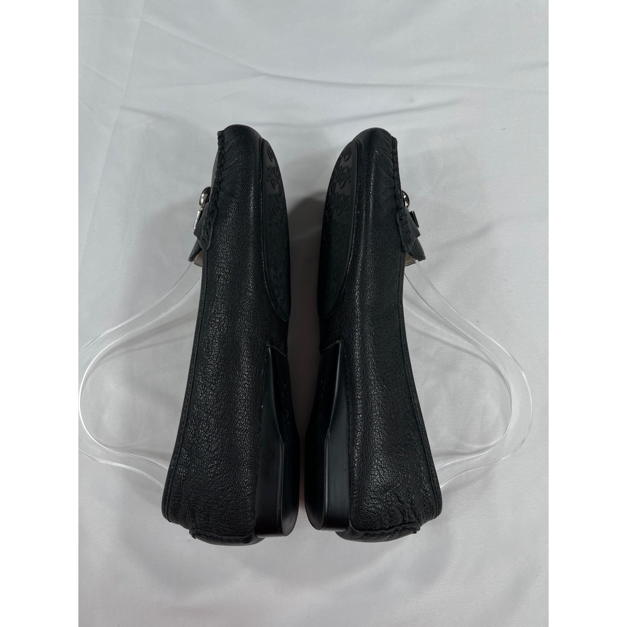 Michael Kors Michael Kors SKU 7790 Womens Black Leather Loafers Size 6.5 Size US 6.5 / IT 36.5 - 5 Thumbnail