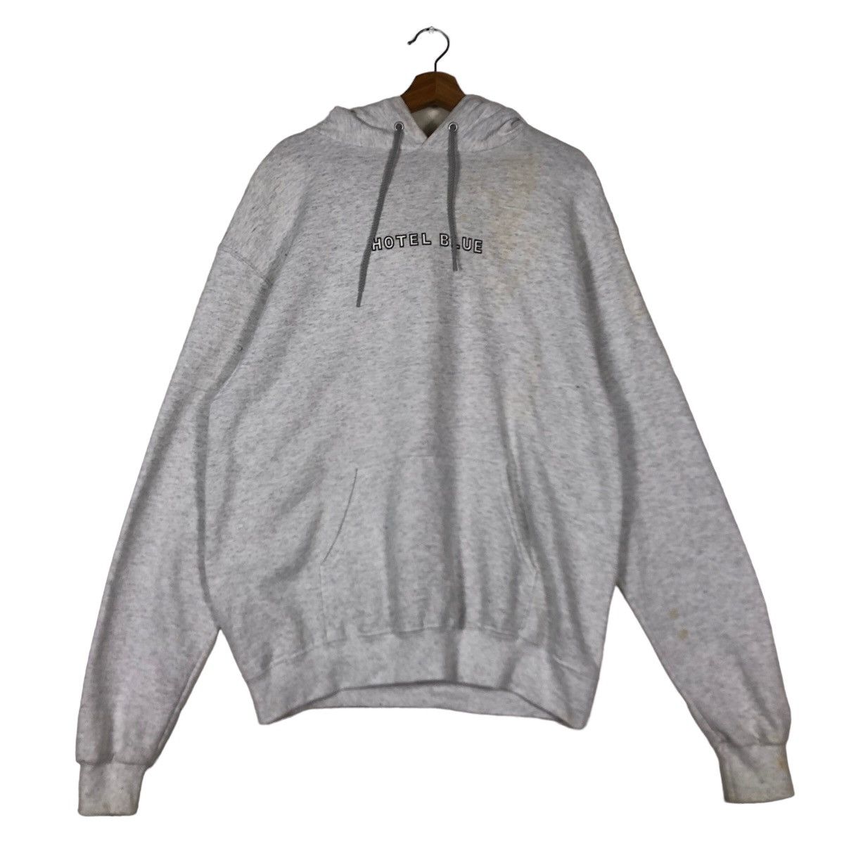 Japanese Brand 🔥90’s Hotel Blue New York City Champion Hoodie Big Logo Size US L / EU 52-54 / 3 - 9 Thumbnail