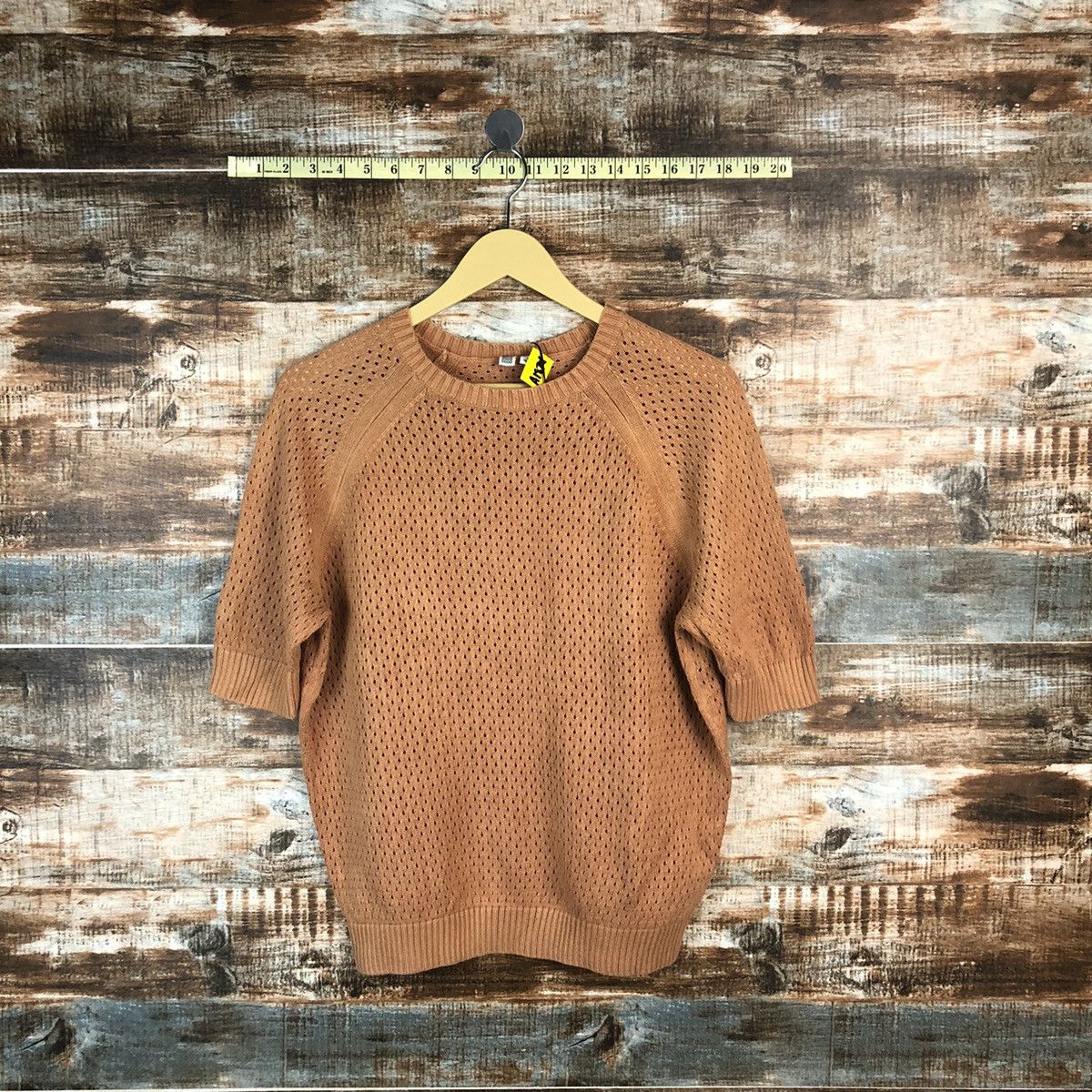 Undercover × Uniqlo Uniqlo X Undercover Brown Knitwear crochet #A1847 Size L / US 10 / IT 46 - 1 Thumbnail