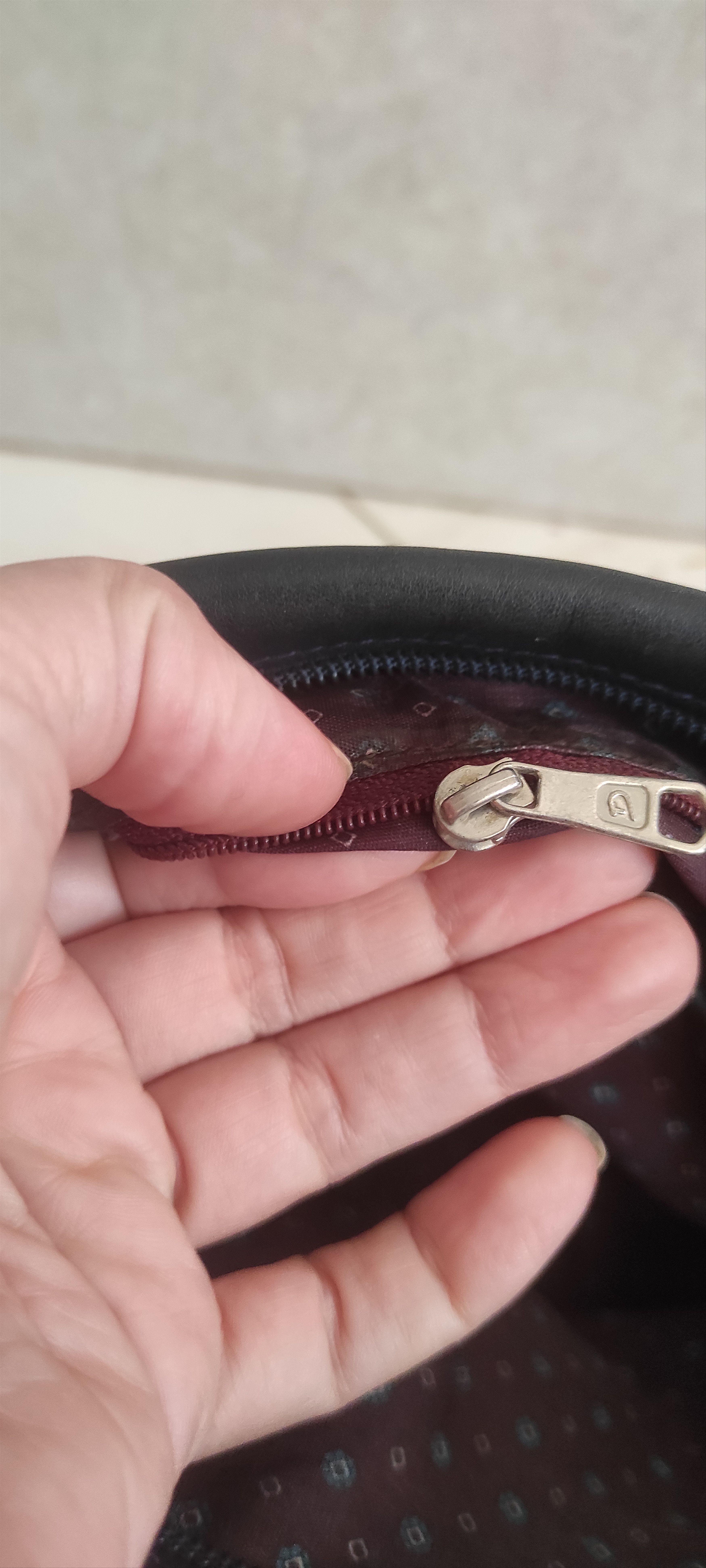 Other Vintage Pertegaz Genuine Leather Shoulder Bag Dark Blue Size ONE SIZE - 15 Thumbnail