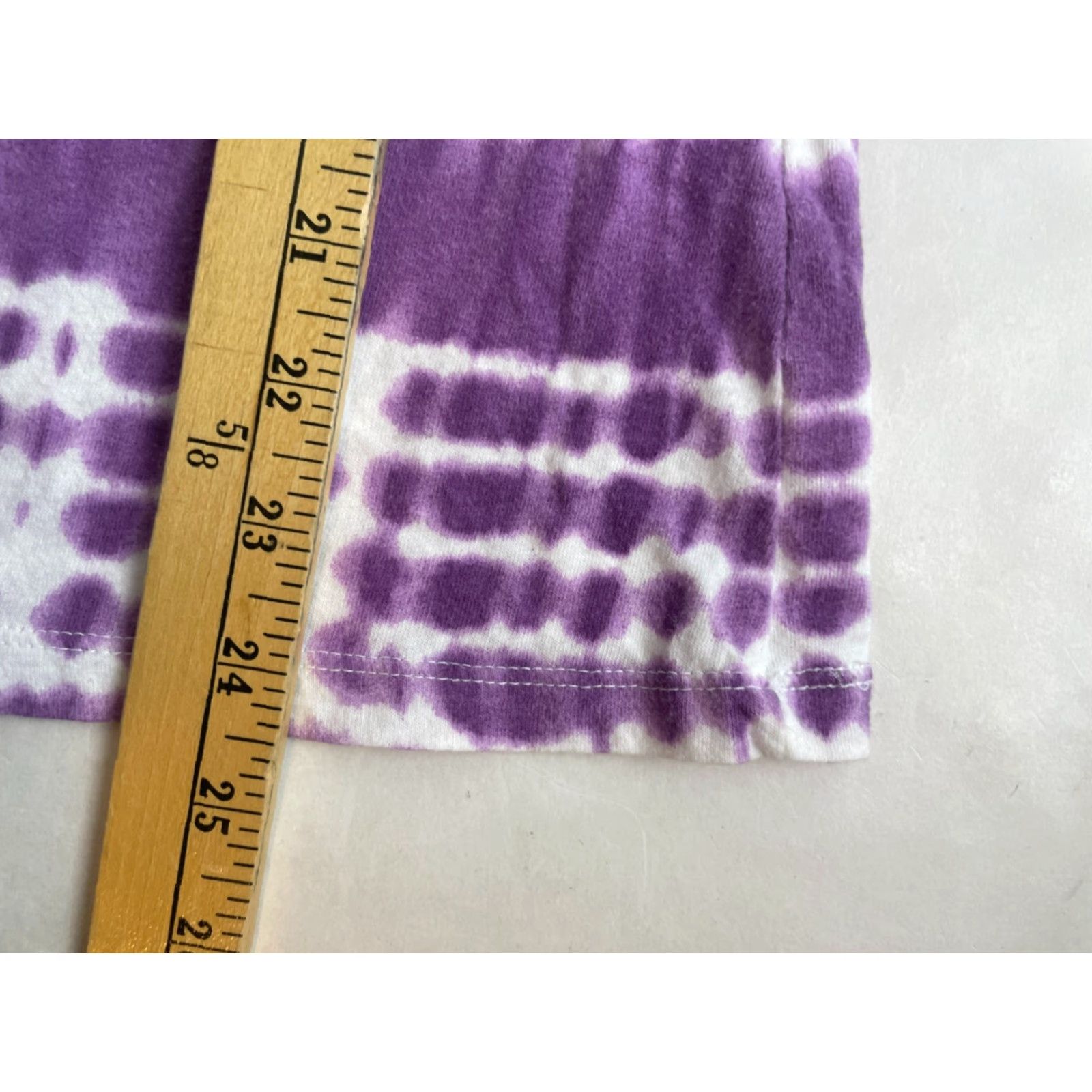 Merona Merona Tank Top Women’s Size S Purple White Tie Dye Stripes Sleeveless Round Neck Shirt Adult Womens Size S / US 4 / IT 40 - 5 Thumbnail