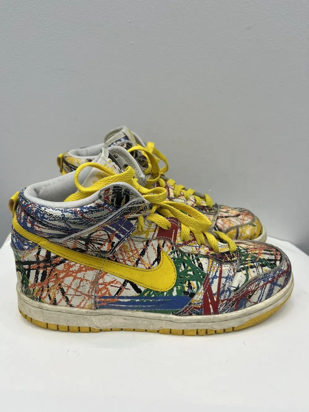 Nike Dunk High Premium GS Scribble