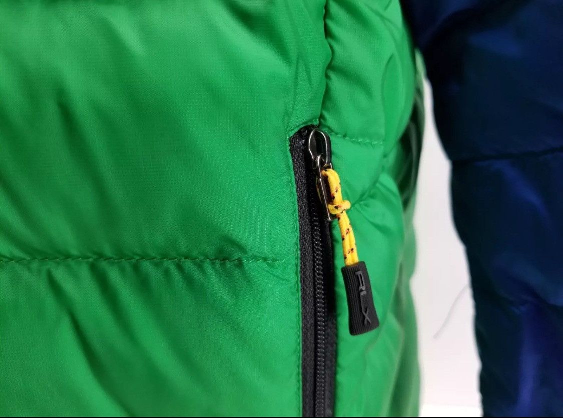 RLX Ralph Lauren RLX Ralph Lauren Men's Blue Green Puffer Down Jacket Size US XL / EU 56 / 4 - 3 Thumbnail