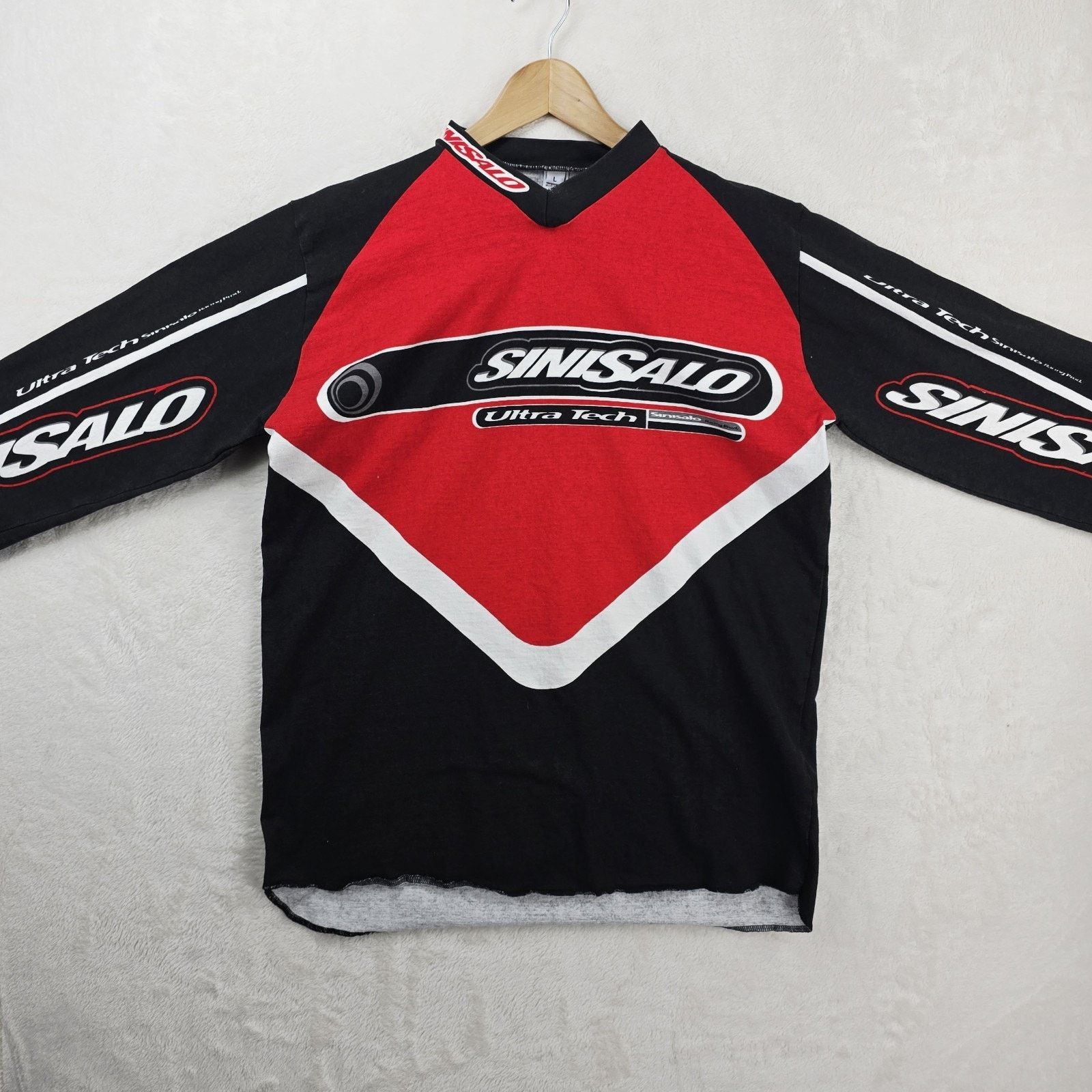 Other Vintage Sinisalo Racing Ultra Tech Motocross Jersey Shirt L Size US L / EU 52-54 / 3 - 3 Thumbnail